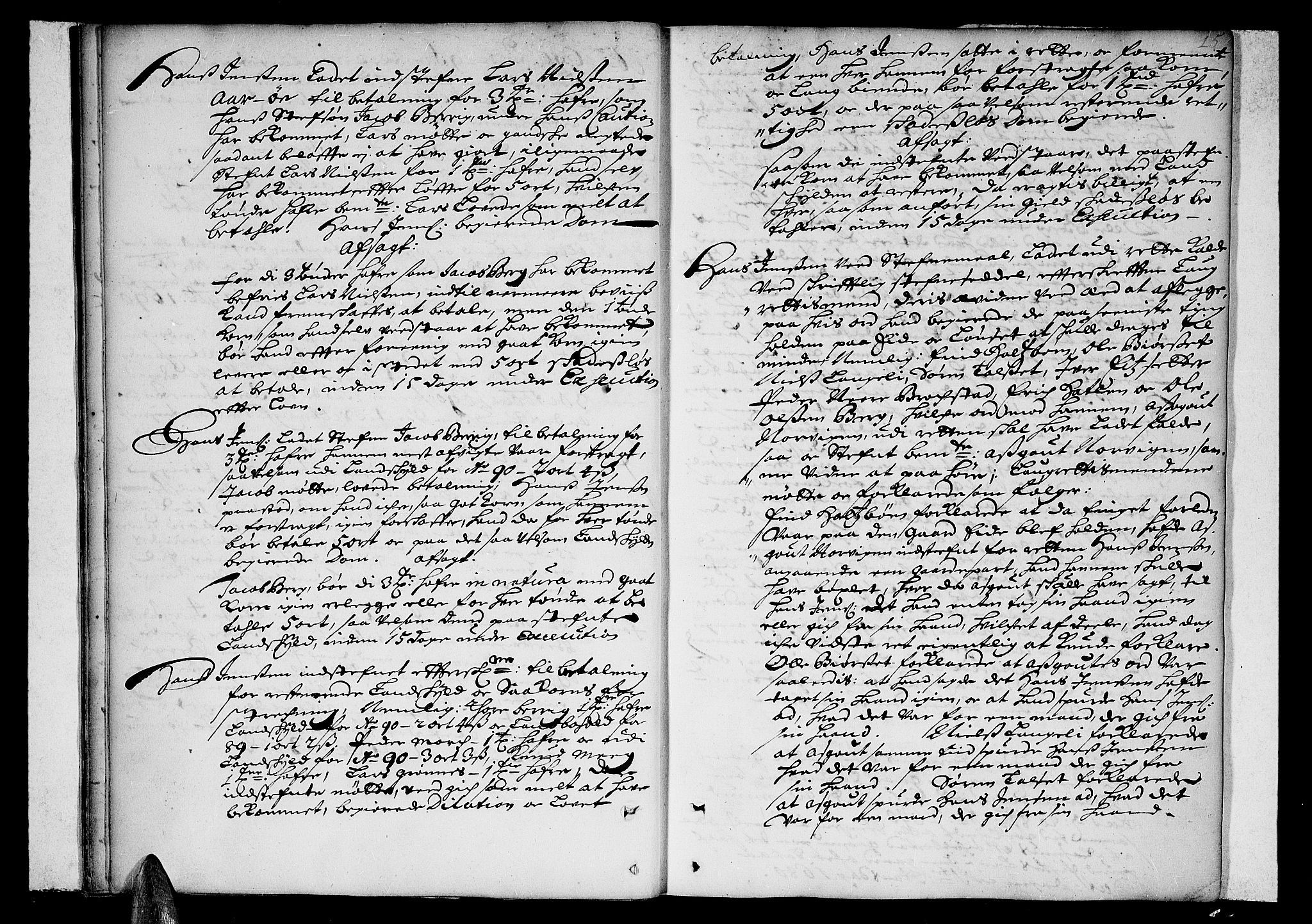 Romsdal sorenskriveri, SAT/A-4149/1/1/1A/L0002: Tingbok, 1690-1693, s. 14b-15a