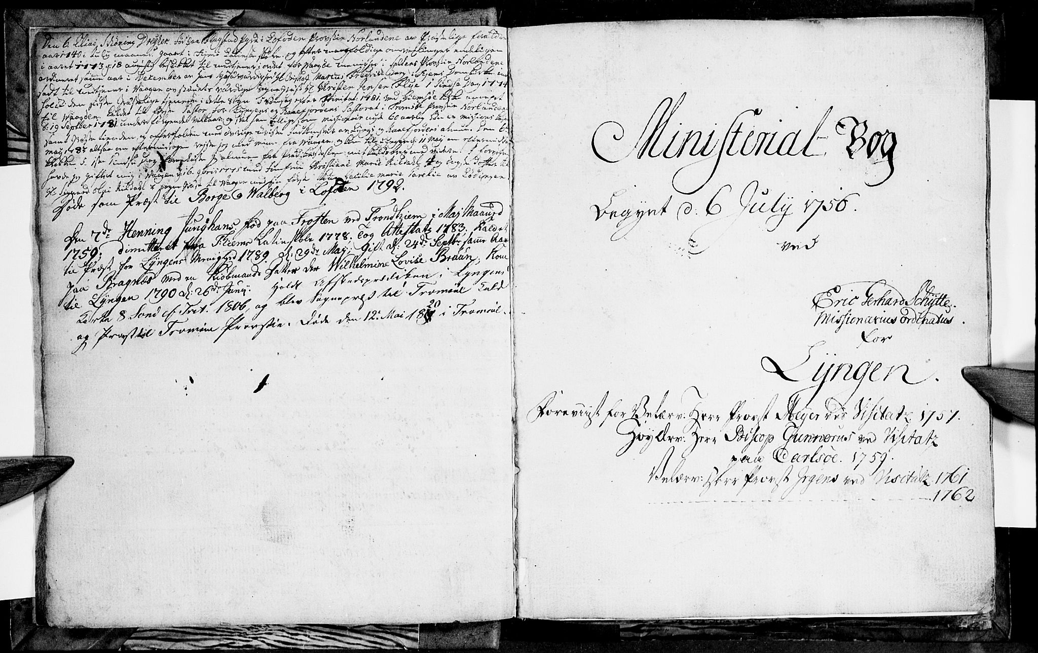 Lyngen sokneprestembete, SATØ/S-1289/H/He/Hea/L0001kirke: Ministerialbok nr. 1, 1756-1785