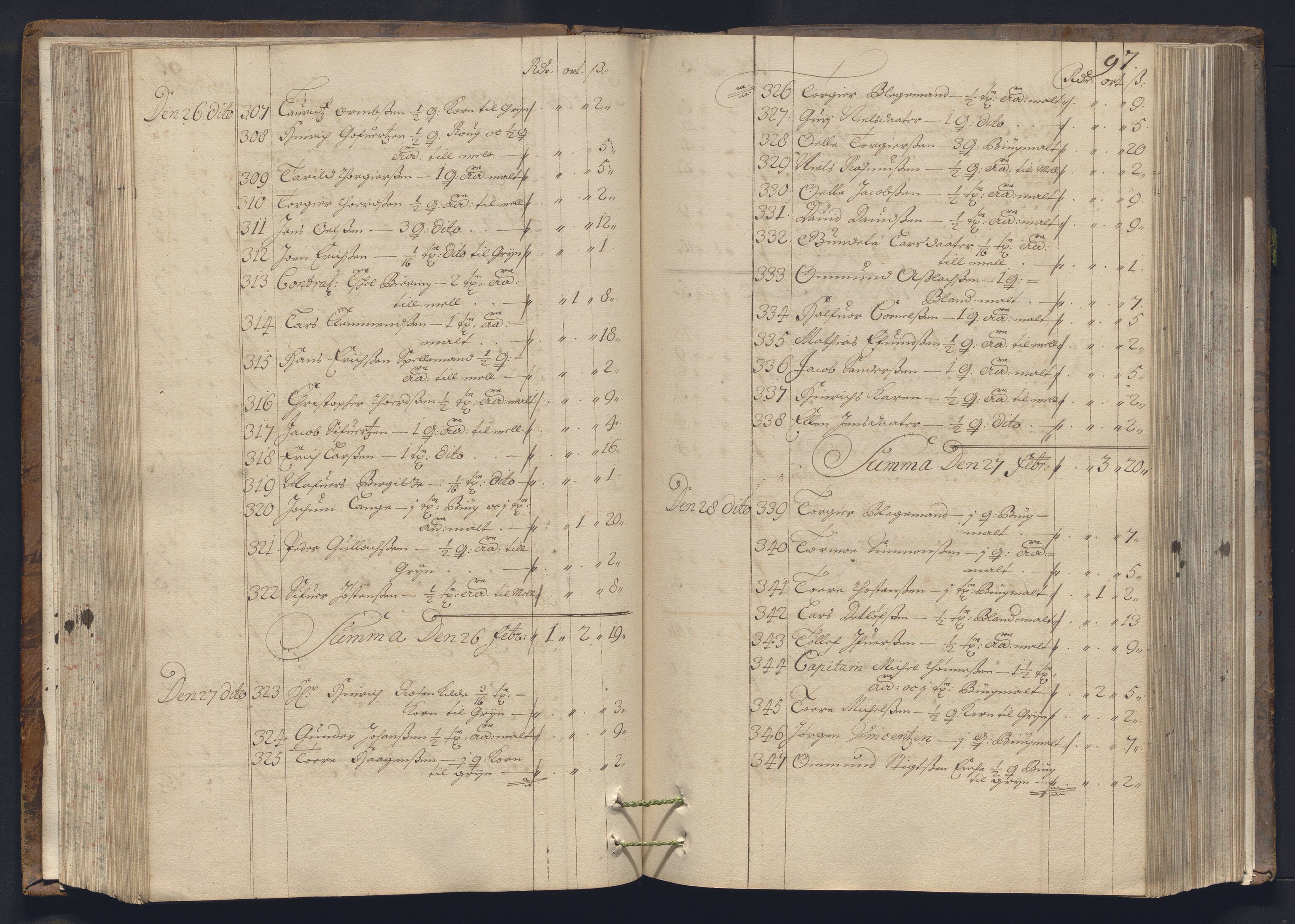 Rentekammeret inntil 1814, Reviderte regnskaper, Byregnskaper, RA/EA-4066/R/Ro/L0331: [O24] Konsumpsjonsregnskap, 1684, s. 98