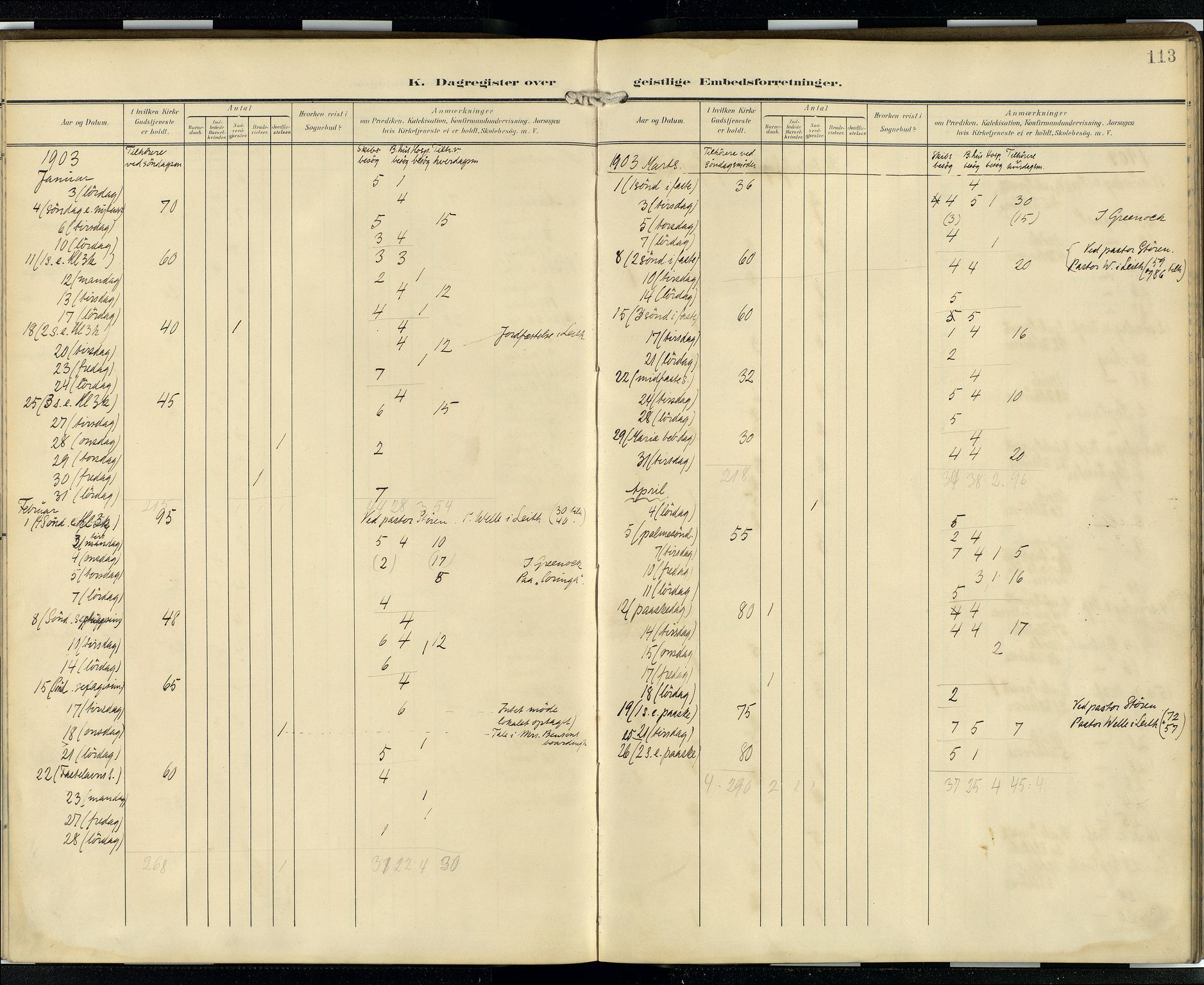 Den norske sjømannsmisjon i utlandet/Skotske havner (Leith, Glasgow), SAB/SAB/PA-0100/H/Ha/Hab/L0001: Ministerialbok nr. A 1, 1902-1931, s. 112b-113a