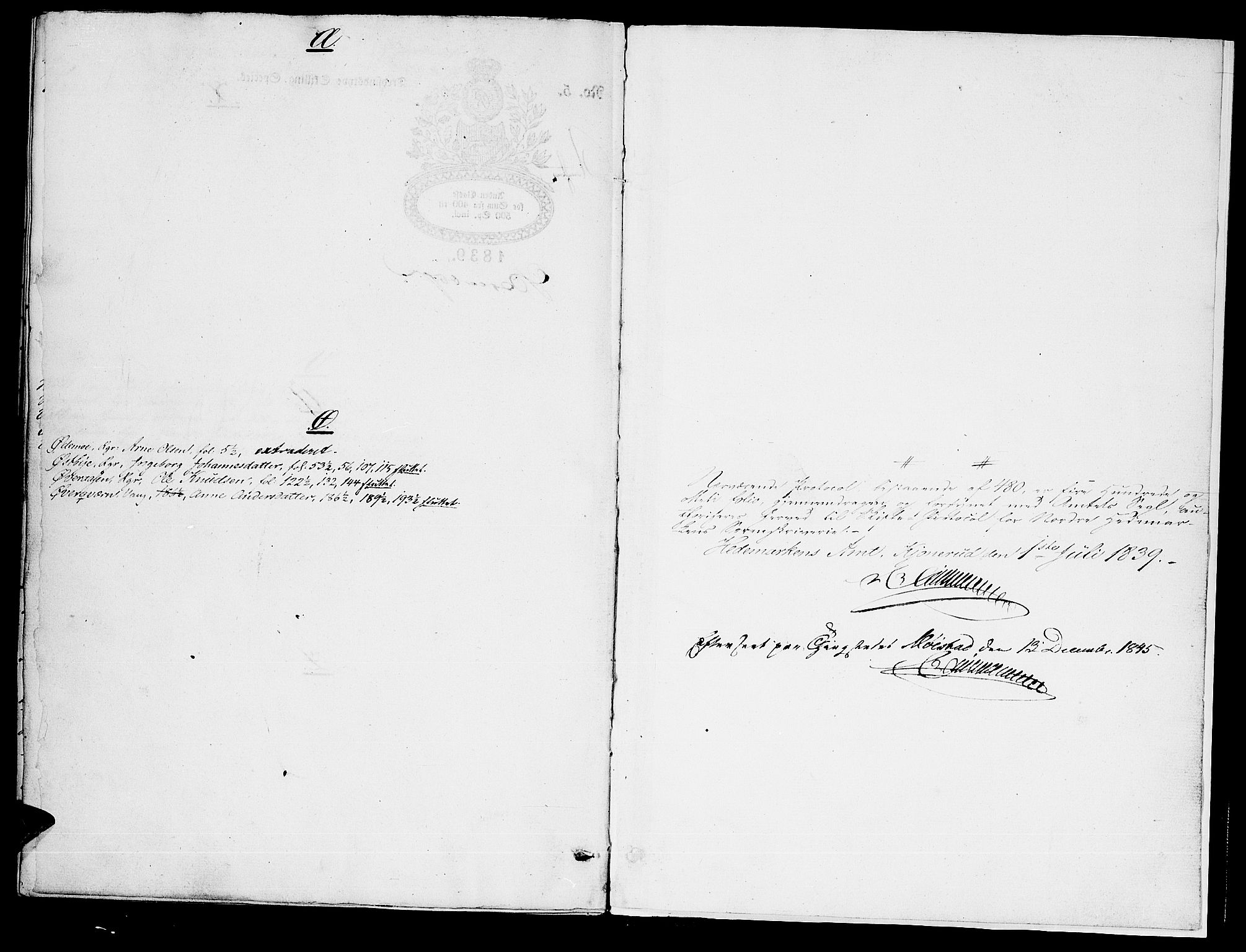Nord-Hedmark sorenskriveri, SAH/TING-012/J/Ja/L0010B: Skifteprotokoll, 1839-1845, s. 480b-481a