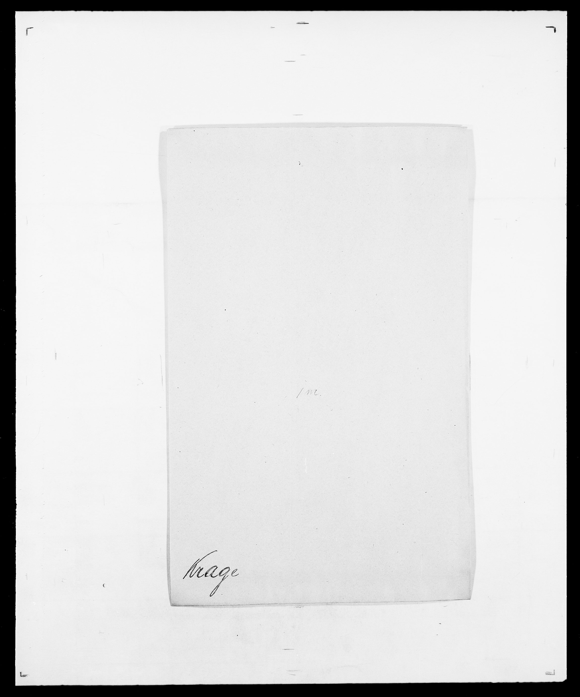 Delgobe, Charles Antoine - samling, AV/SAO-PAO-0038/D/Da/L0021: Klagenberg - Kristoft, s. 711
