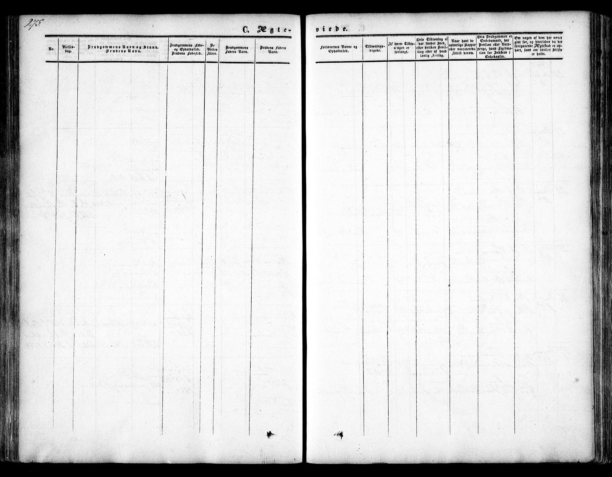 Arendal sokneprestkontor, Trefoldighet, AV/SAK-1111-0040/F/Fa/L0006: Ministerialbok nr. A 6, 1855-1868, s. 275