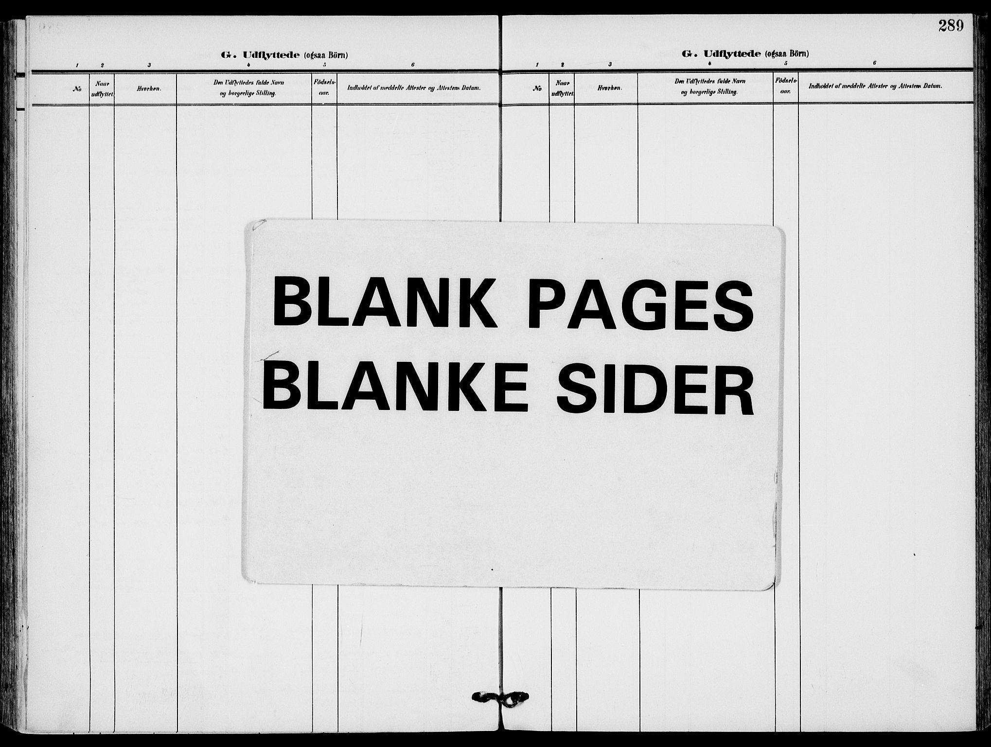 Sandefjord kirkebøker, AV/SAKO-A-315/F/Fa/L0005: Ministerialbok nr. 5, 1906-1915, s. 289