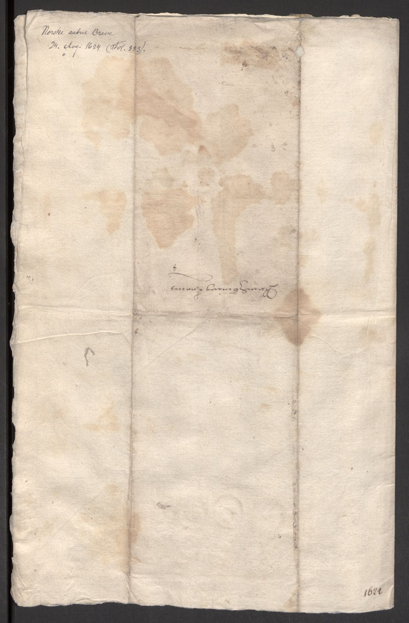 Danske Kanselli 1572-1799, AV/RA-EA-3023/F/Fc/Fcc/Fcca/L0003: Norske innlegg 1572-1799, 1622-1626, s. 186