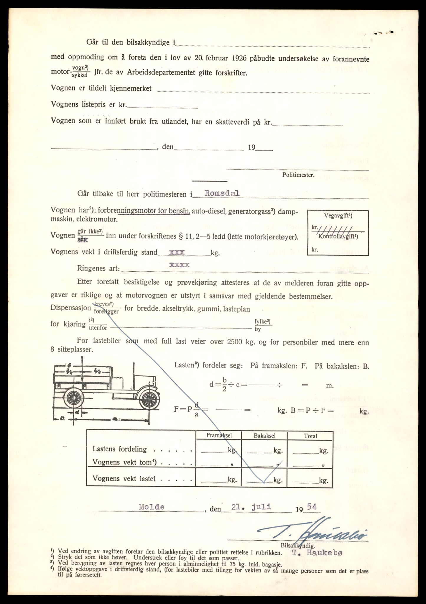 Møre og Romsdal vegkontor - Ålesund trafikkstasjon, AV/SAT-A-4099/F/Fe/L0022: Registreringskort for kjøretøy T 10584 - T 10694, 1927-1998, s. 2030