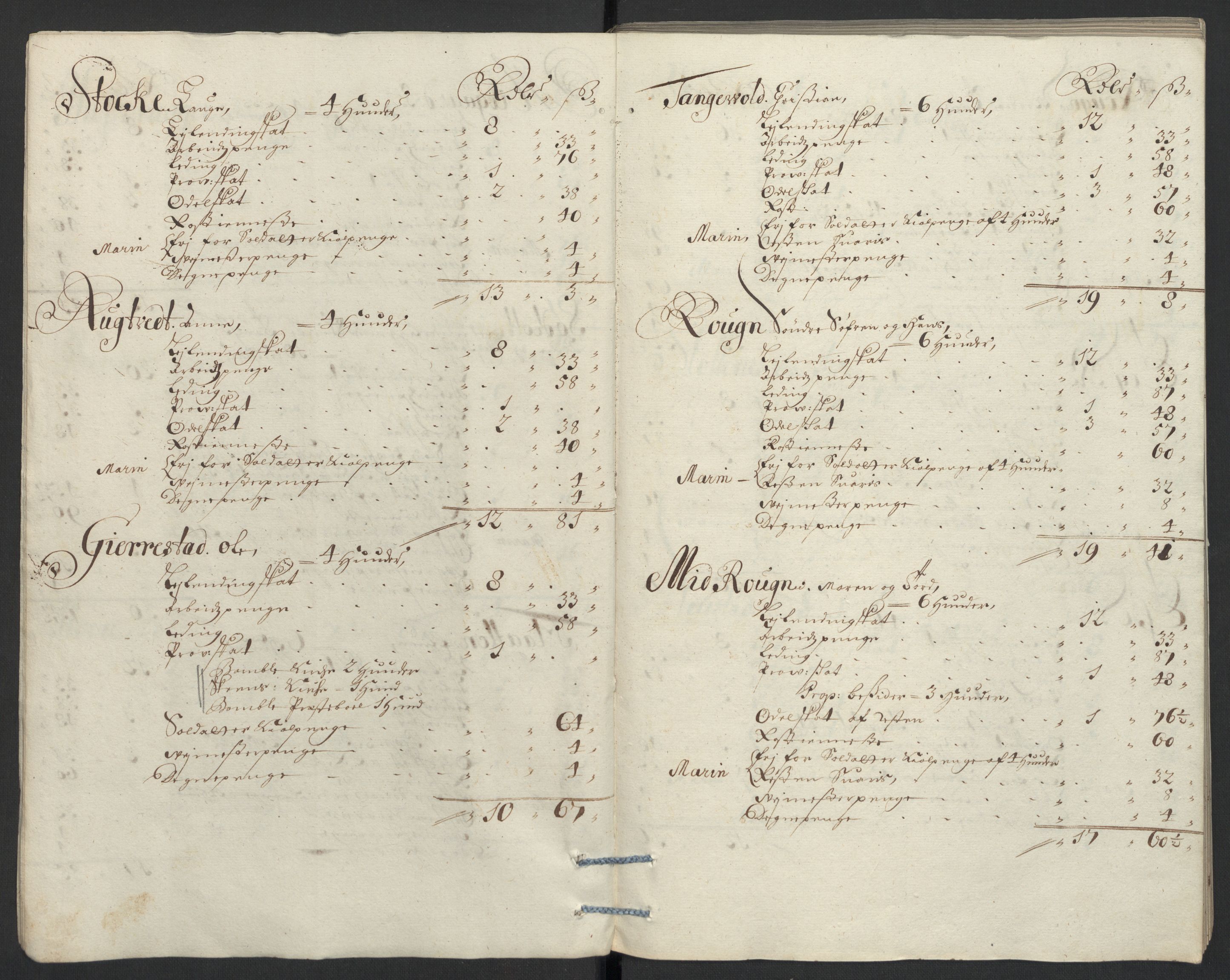 Rentekammeret inntil 1814, Reviderte regnskaper, Fogderegnskap, RA/EA-4092/R36/L2095: Fogderegnskap Øvre og Nedre Telemark og Bamble, 1696, s. 55