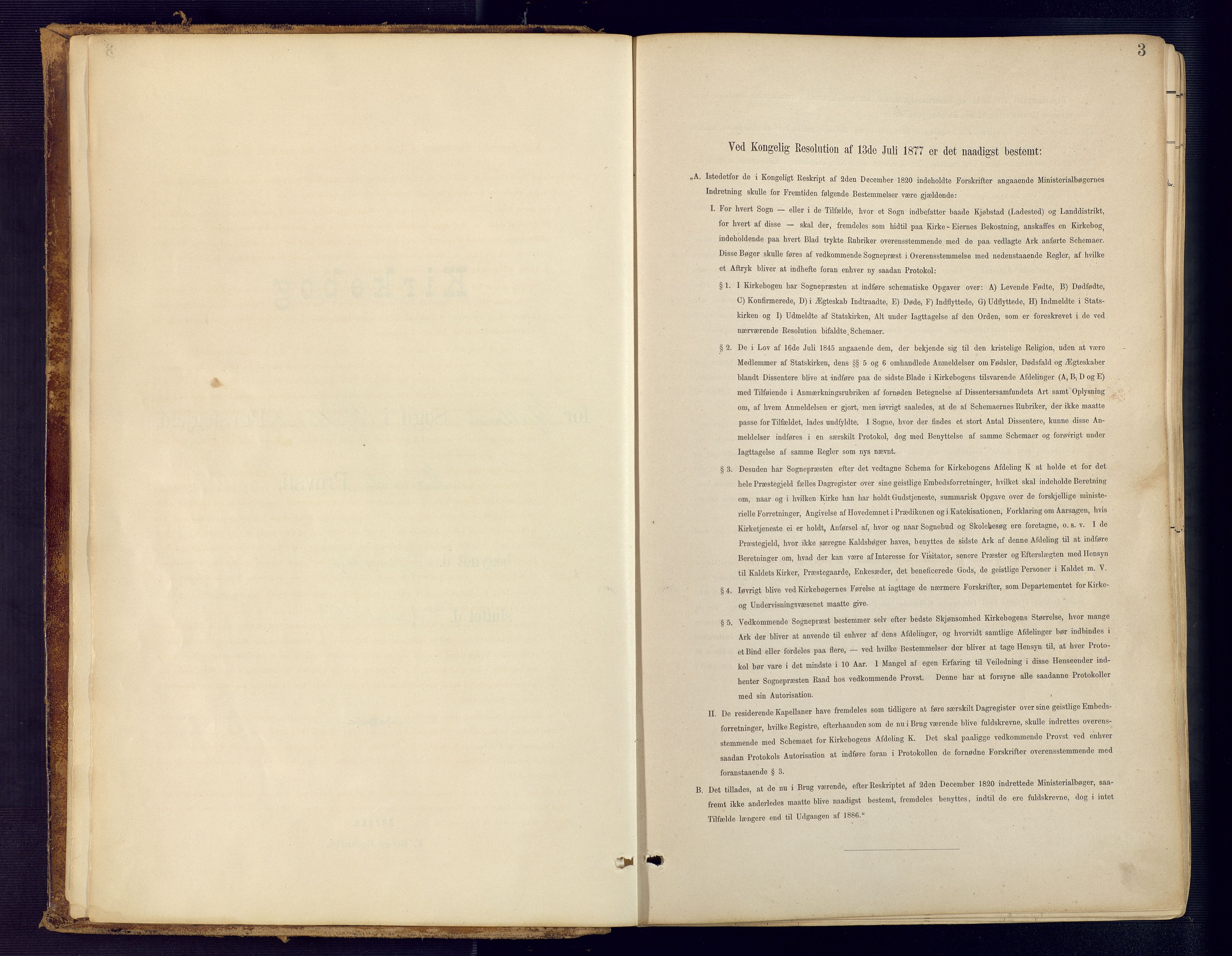 Bjelland sokneprestkontor, SAK/1111-0005/F/Fa/Faa/L0004: Ministerialbok nr. A 4, 1887-1923, s. 3