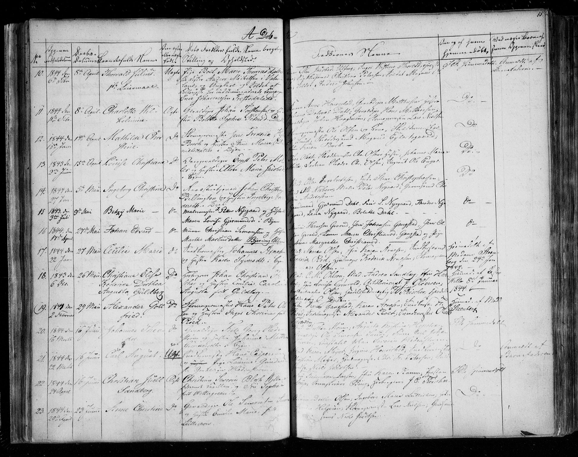 Fredrikstad prestekontor Kirkebøker, AV/SAO-A-11082/F/Fa/L0005: Ministerialbok nr. 5, 1835-1856, s. 55