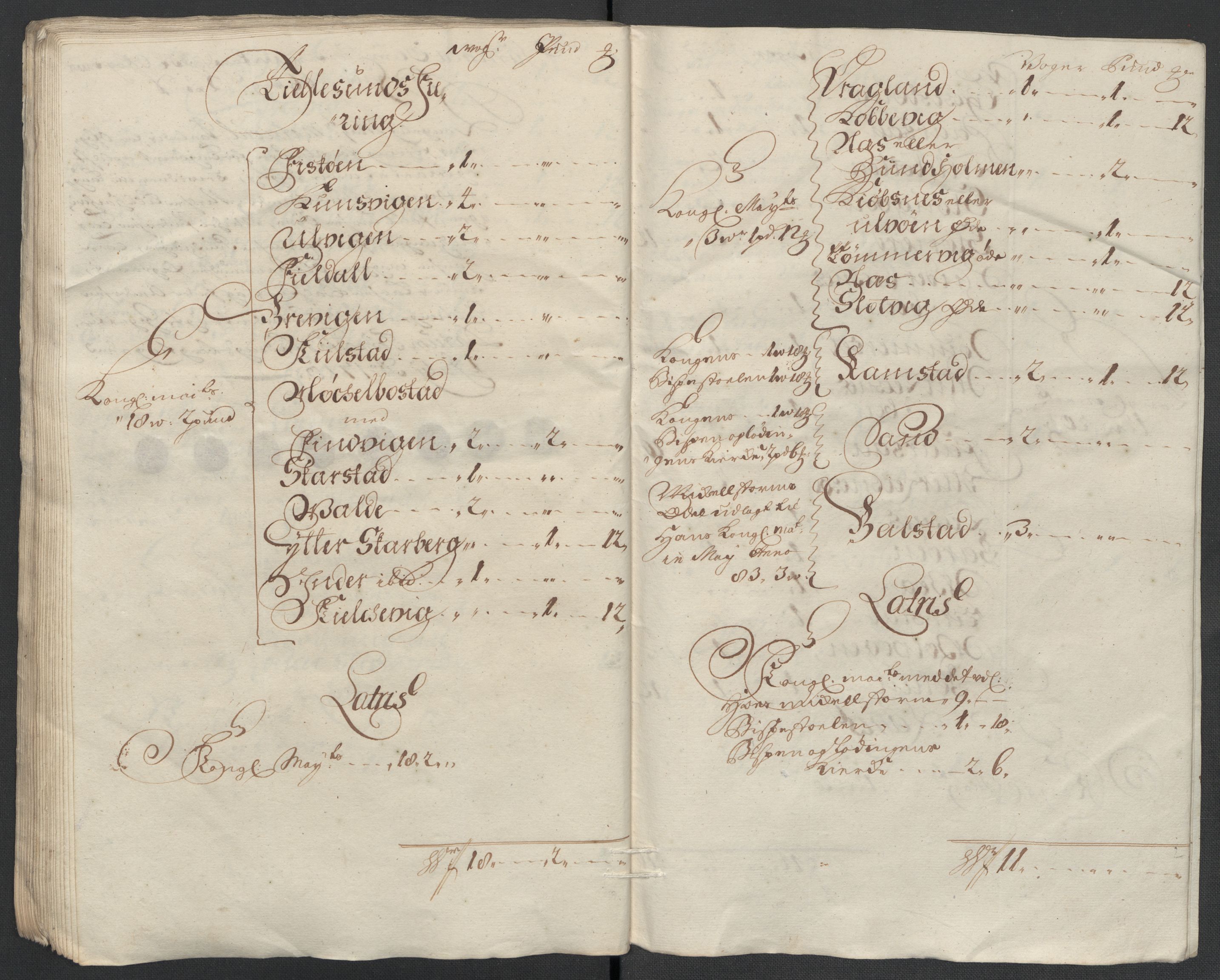 Rentekammeret inntil 1814, Reviderte regnskaper, Fogderegnskap, RA/EA-4092/R66/L4581: Fogderegnskap Salten, 1707-1710, s. 442