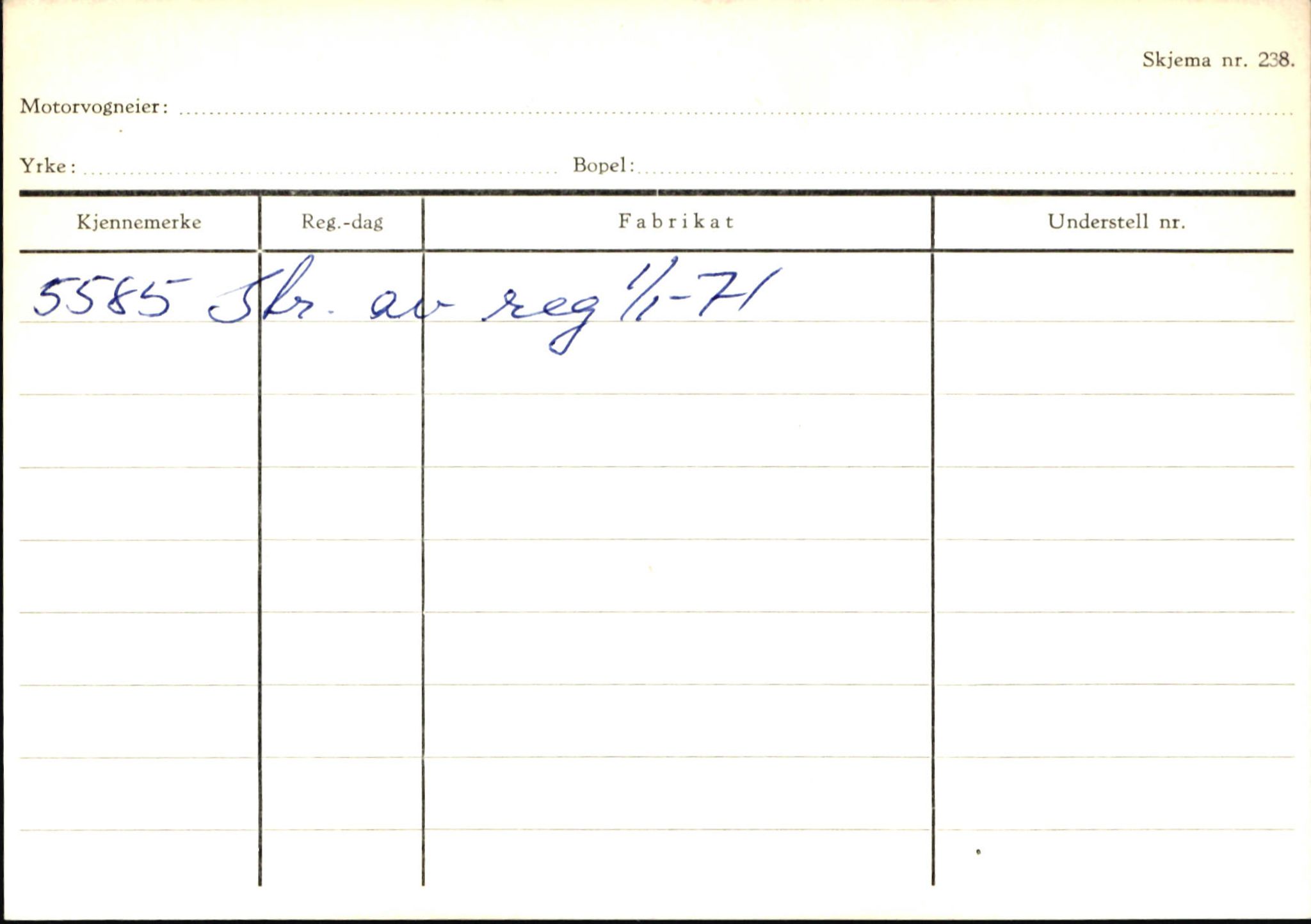 Statens vegvesen, Sogn og Fjordane vegkontor, SAB/A-5301/4/F/L0145: Registerkort Vågsøy S-Å. Årdal I-P, 1945-1975, s. 1328