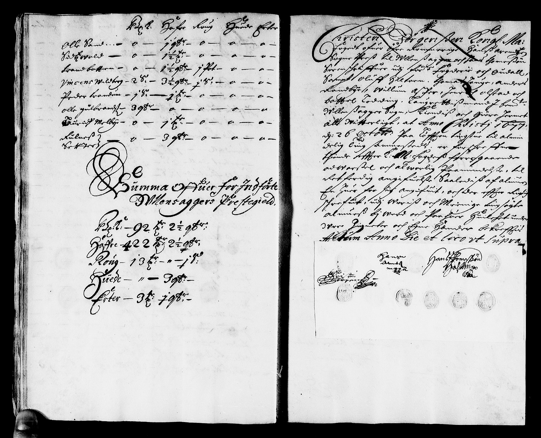 Rentekammeret inntil 1814, Reviderte regnskaper, Stiftamtstueregnskaper, Landkommissariatet på Akershus og Akershus stiftamt, AV/RA-EA-5869/R/Rb/L0133: Akershus stiftamt, 1677