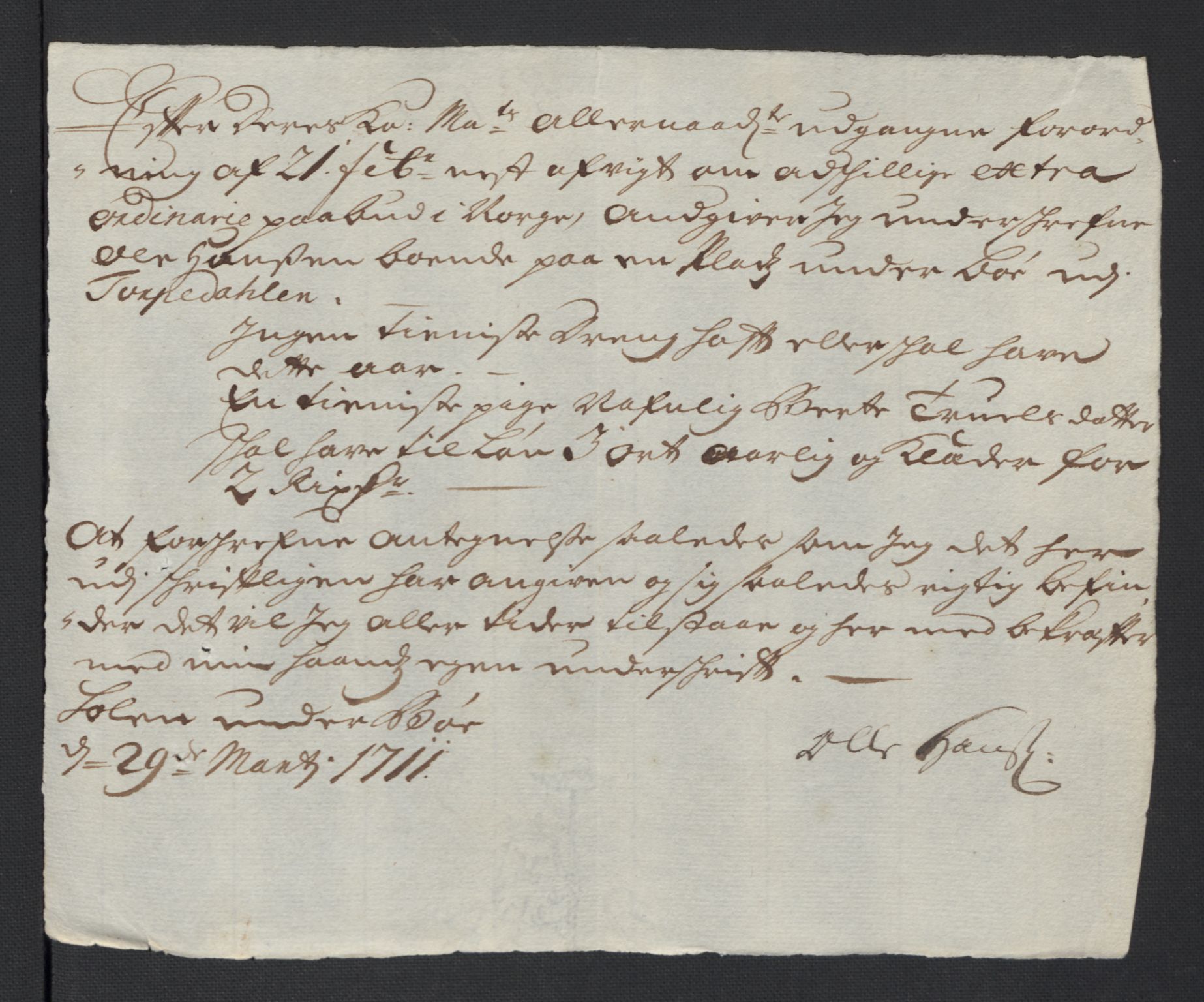 Rentekammeret inntil 1814, Reviderte regnskaper, Fogderegnskap, AV/RA-EA-4092/R01/L0020: Fogderegnskap Idd og Marker, 1711, s. 568