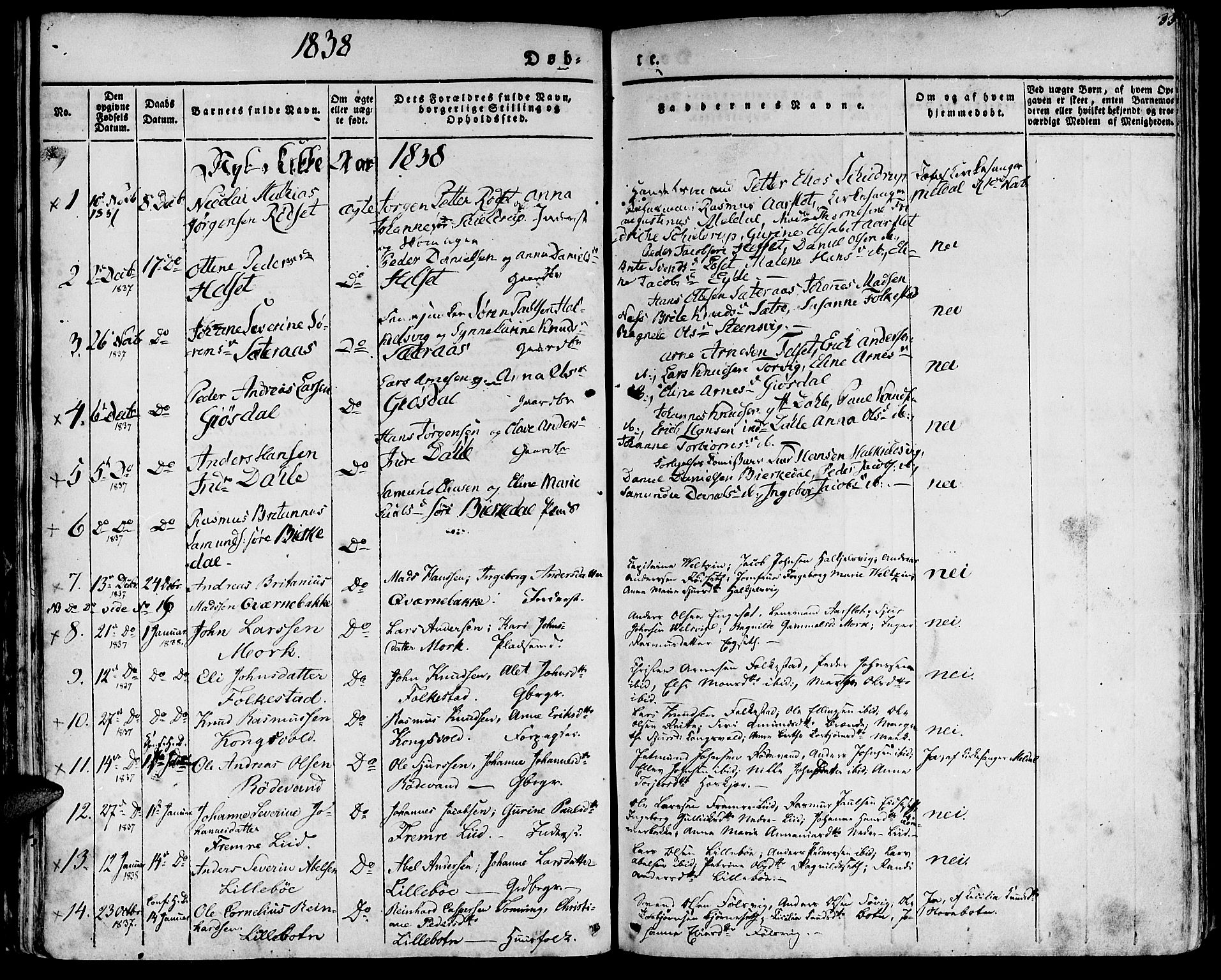 Ministerialprotokoller, klokkerbøker og fødselsregistre - Møre og Romsdal, AV/SAT-A-1454/511/L0139: Ministerialbok nr. 511A06, 1831-1850, s. 33