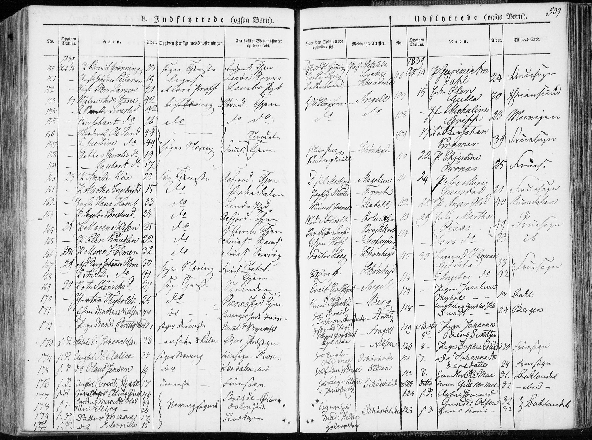 Ministerialprotokoller, klokkerbøker og fødselsregistre - Sør-Trøndelag, SAT/A-1456/601/L0047: Ministerialbok nr. 601A15, 1831-1839, s. 509
