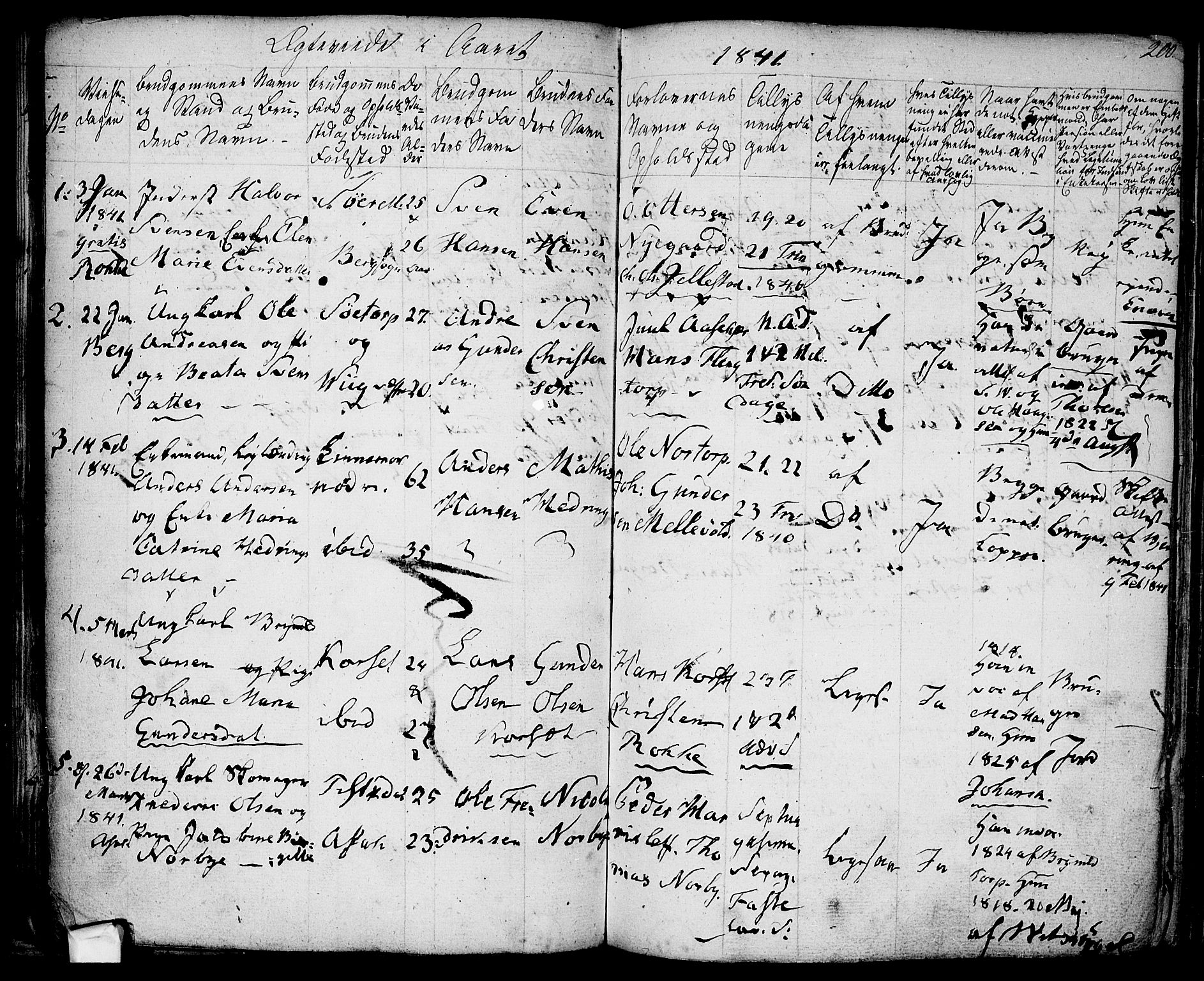 Berg prestekontor Kirkebøker, AV/SAO-A-10902/F/Fa/L0003: Ministerialbok nr. I 3, 1832-1842, s. 200