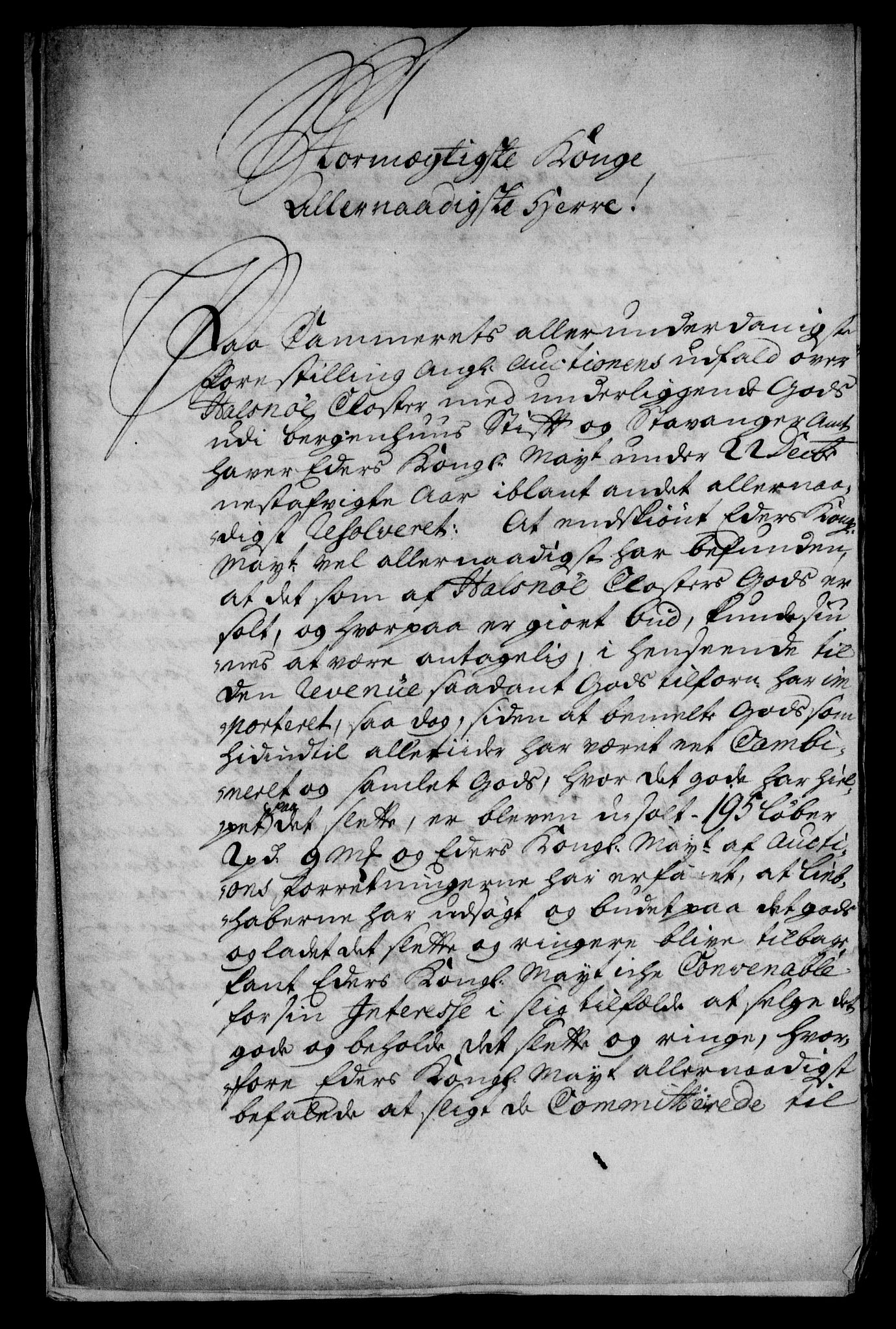 Rentekammeret inntil 1814, Realistisk ordnet avdeling, AV/RA-EA-4070/On/L0003: [Jj 4]: Kommisjonsforretning over Vilhelm Hanssøns forpaktning av Halsnøy klosters gods, 1721-1729, s. 586