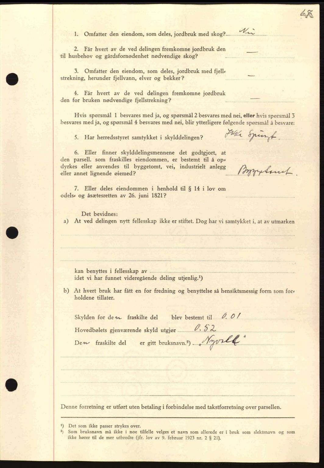 Nordmøre sorenskriveri, AV/SAT-A-4132/1/2/2Ca: Pantebok nr. A86, 1939-1939, Dagboknr: 866/1939