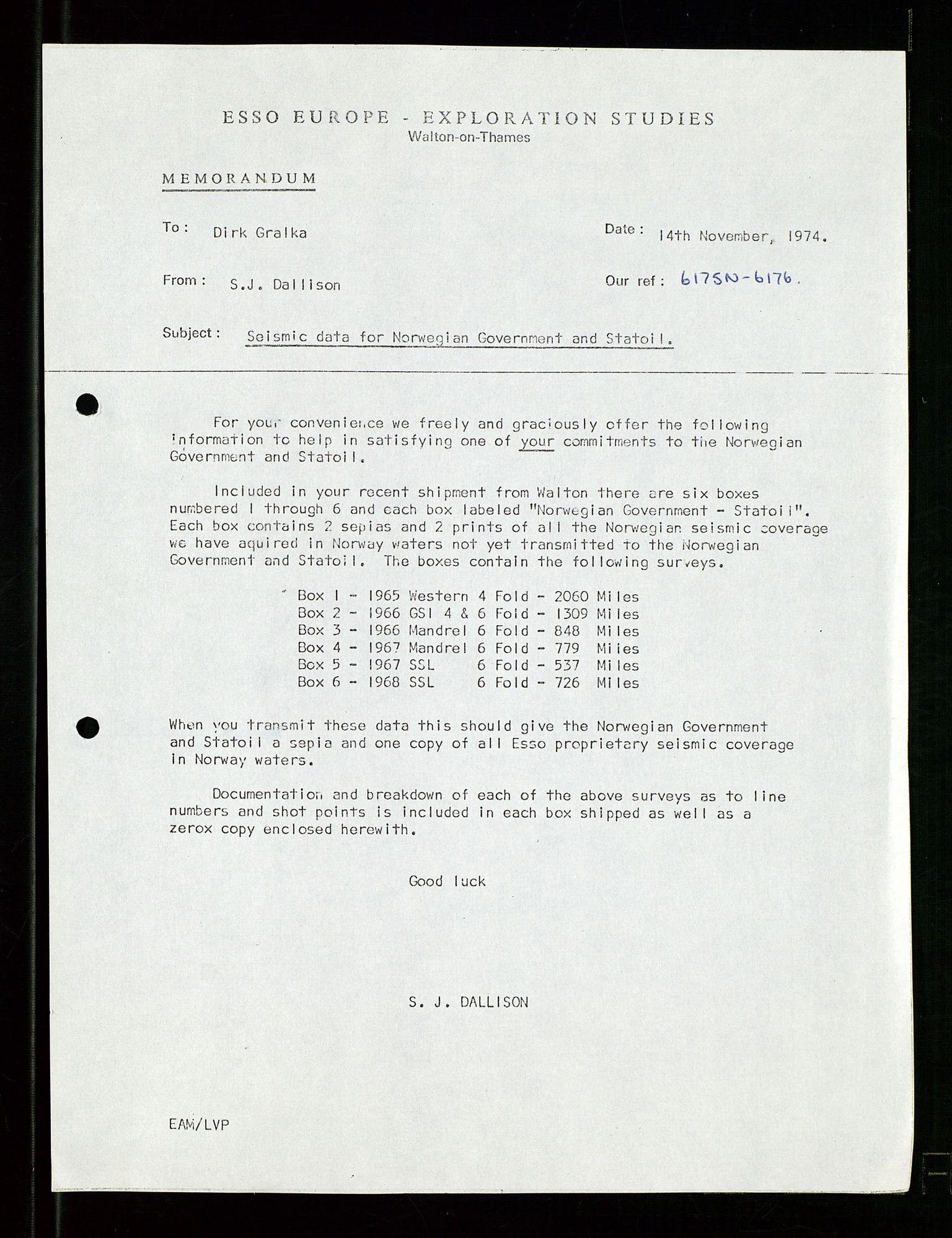 Pa 1512 - Esso Exploration and Production Norway Inc., AV/SAST-A-101917/E/Ea/L0026: Sak og korrespondanse, 1966-1974, s. 242