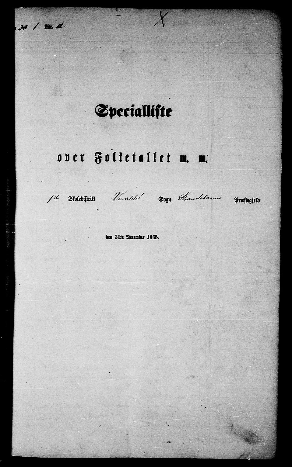 RA, Folketelling 1865 for 1226P Strandebarm prestegjeld, 1865, s. 9