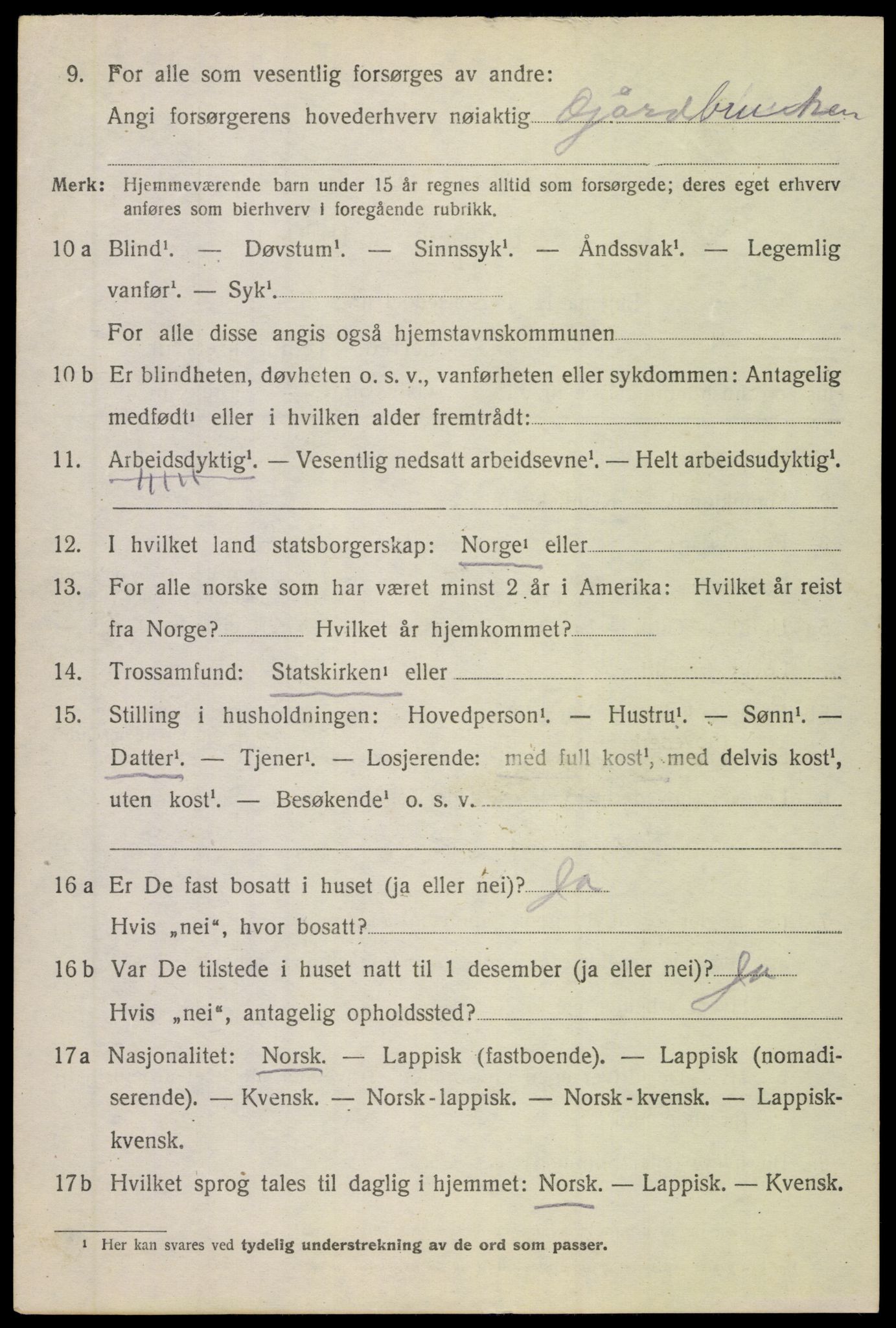 SAT, Folketelling 1920 for 1842 Skjerstad herred, 1920, s. 2428