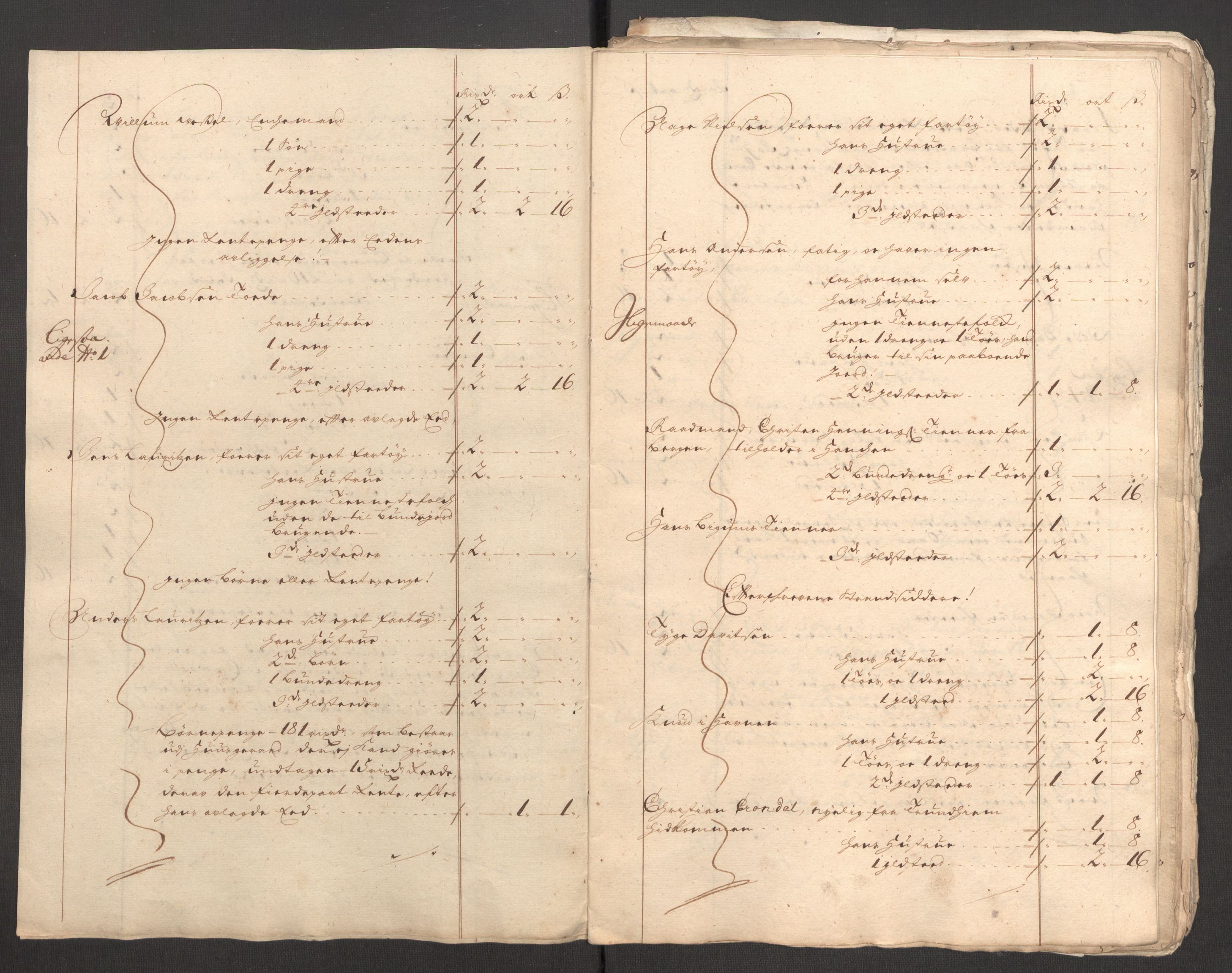 Rentekammeret inntil 1814, Reviderte regnskaper, Fogderegnskap, AV/RA-EA-4092/R54/L3557: Fogderegnskap Sunnmøre, 1699, s. 256