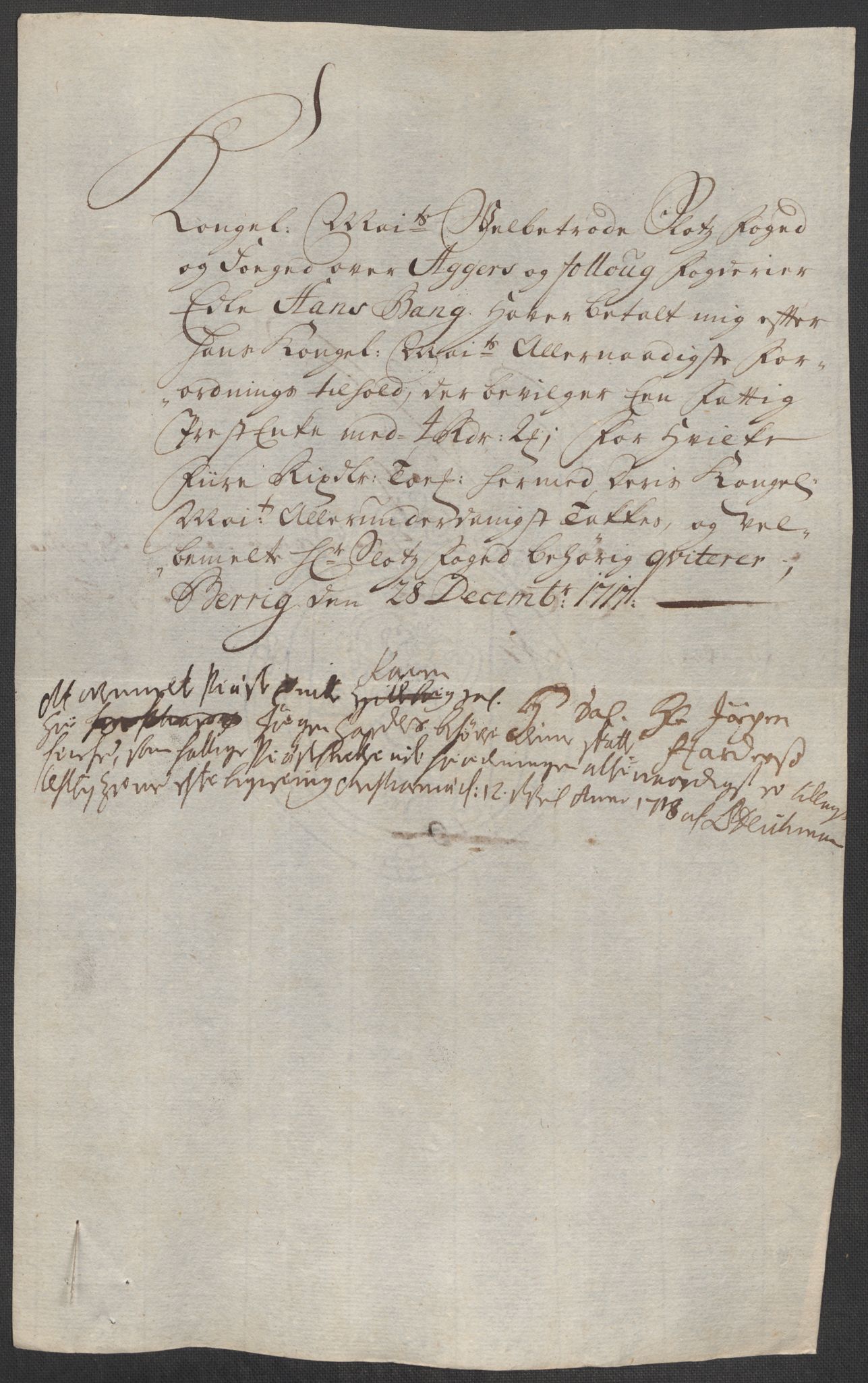 Rentekammeret inntil 1814, Reviderte regnskaper, Fogderegnskap, AV/RA-EA-4092/R10/L0455: Fogderegnskap Aker og Follo, 1717, s. 317