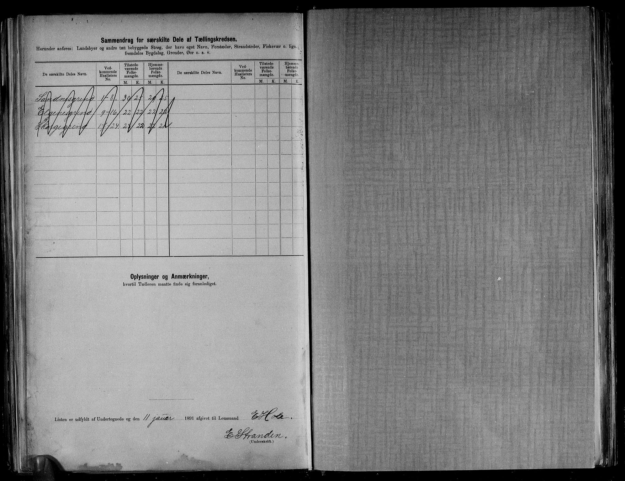 RA, Folketelling 1891 for 1542 Eresfjord og Vistdal herred, 1891, s. 21