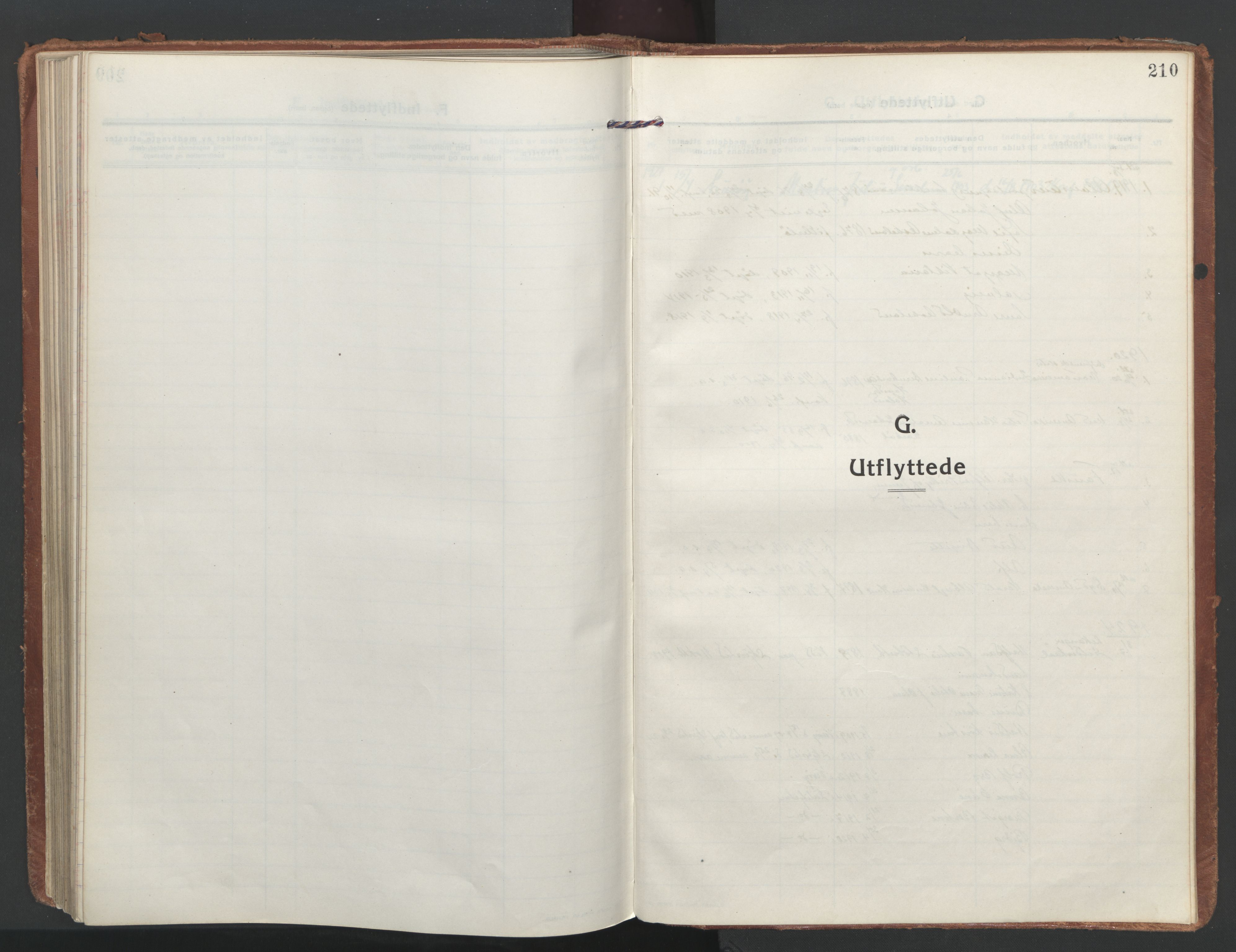 Ministerialprotokoller, klokkerbøker og fødselsregistre - Nordland, SAT/A-1459/852/L0748: Ministerialbok nr. 852A18, 1913-1932, s. 210