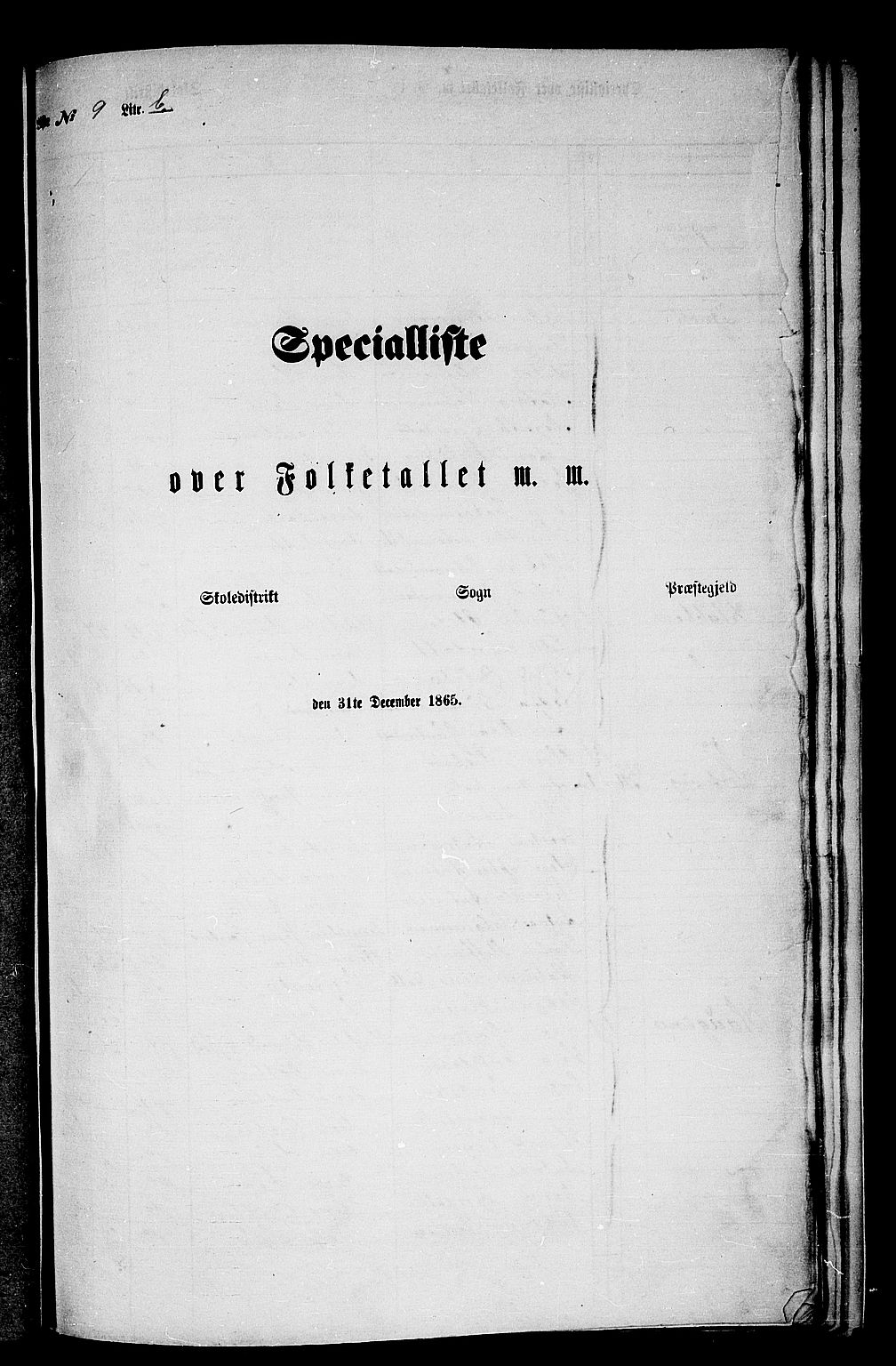 RA, Folketelling 1865 for 1437P Kinn prestegjeld, 1865, s. 184