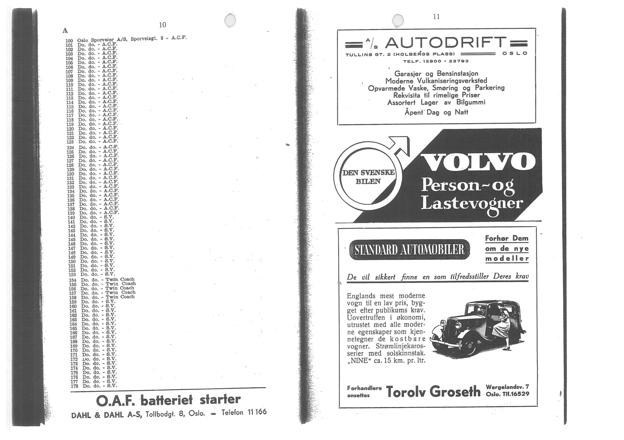Andre publikasjoner, PUBL/PUBL-999/0001/1935: Norges bilbok 1935, 1935, s. 10-11