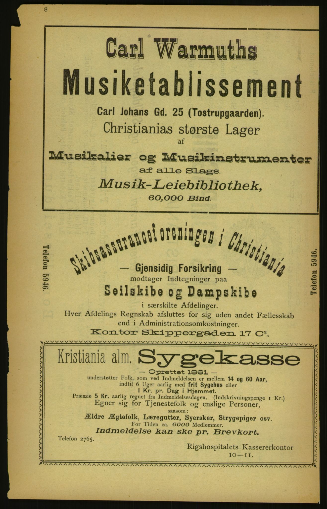 Kristiania/Oslo adressebok, PUBL/-, 1900, s. 8