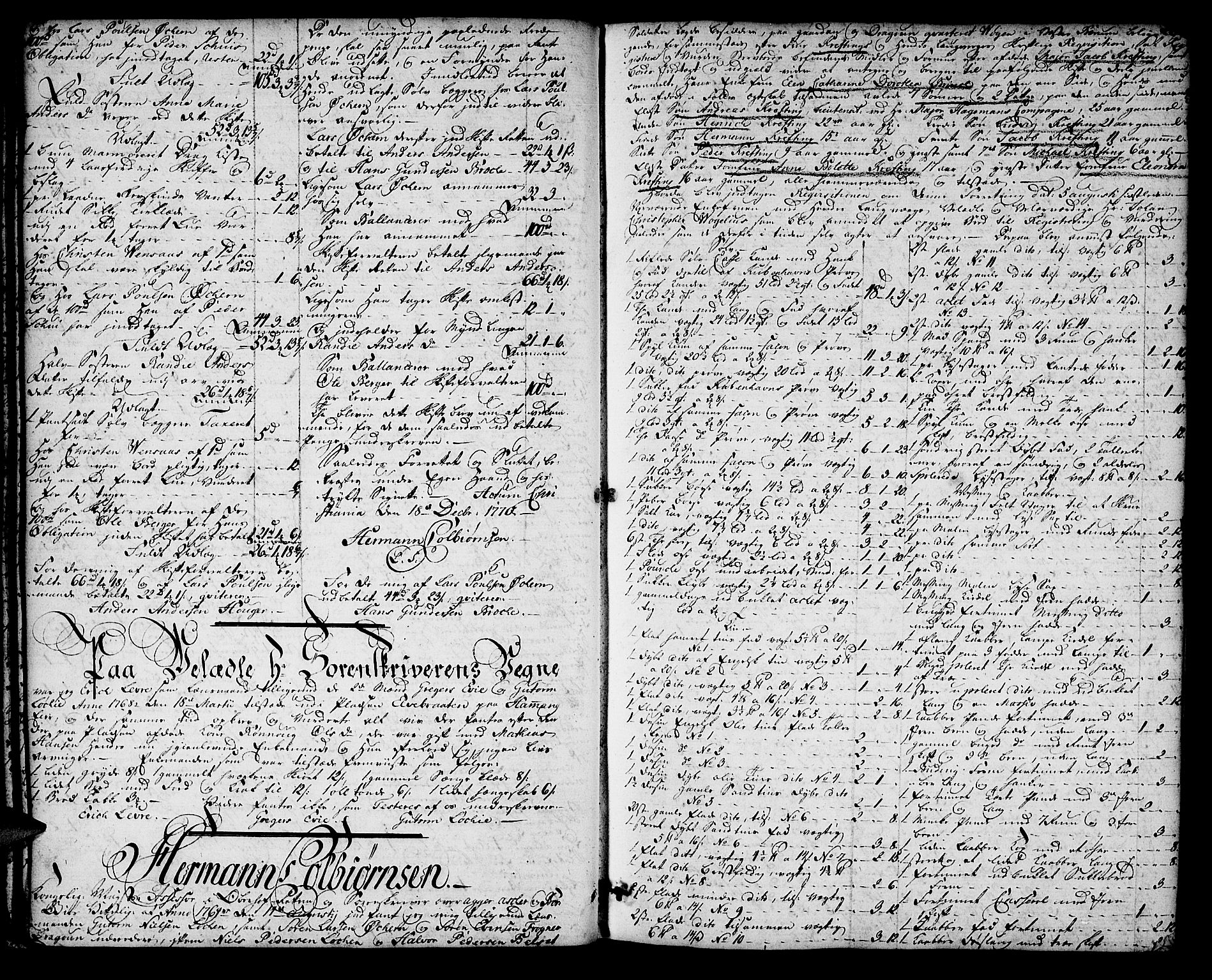 Aker sorenskriveri, AV/SAO-A-10895/H/Hb/L0013a: Skifteprotokoll, 1770-1780, s. 25b-26a
