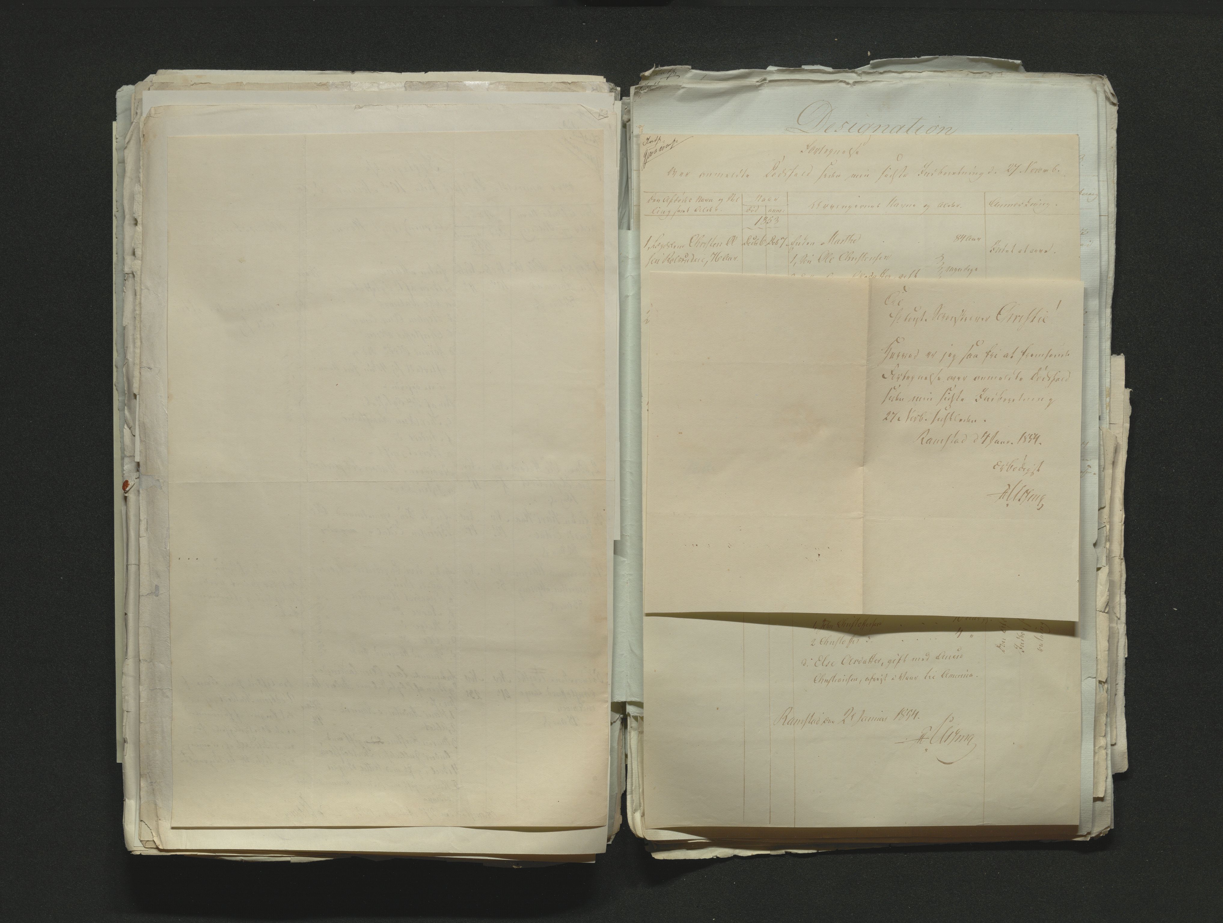 Eiker, Modum og Sigdal sorenskriveri, AV/SAKO-A-123/H/Ha/Hab/L0008: Dødsfallsmeldinger, 1850-1853