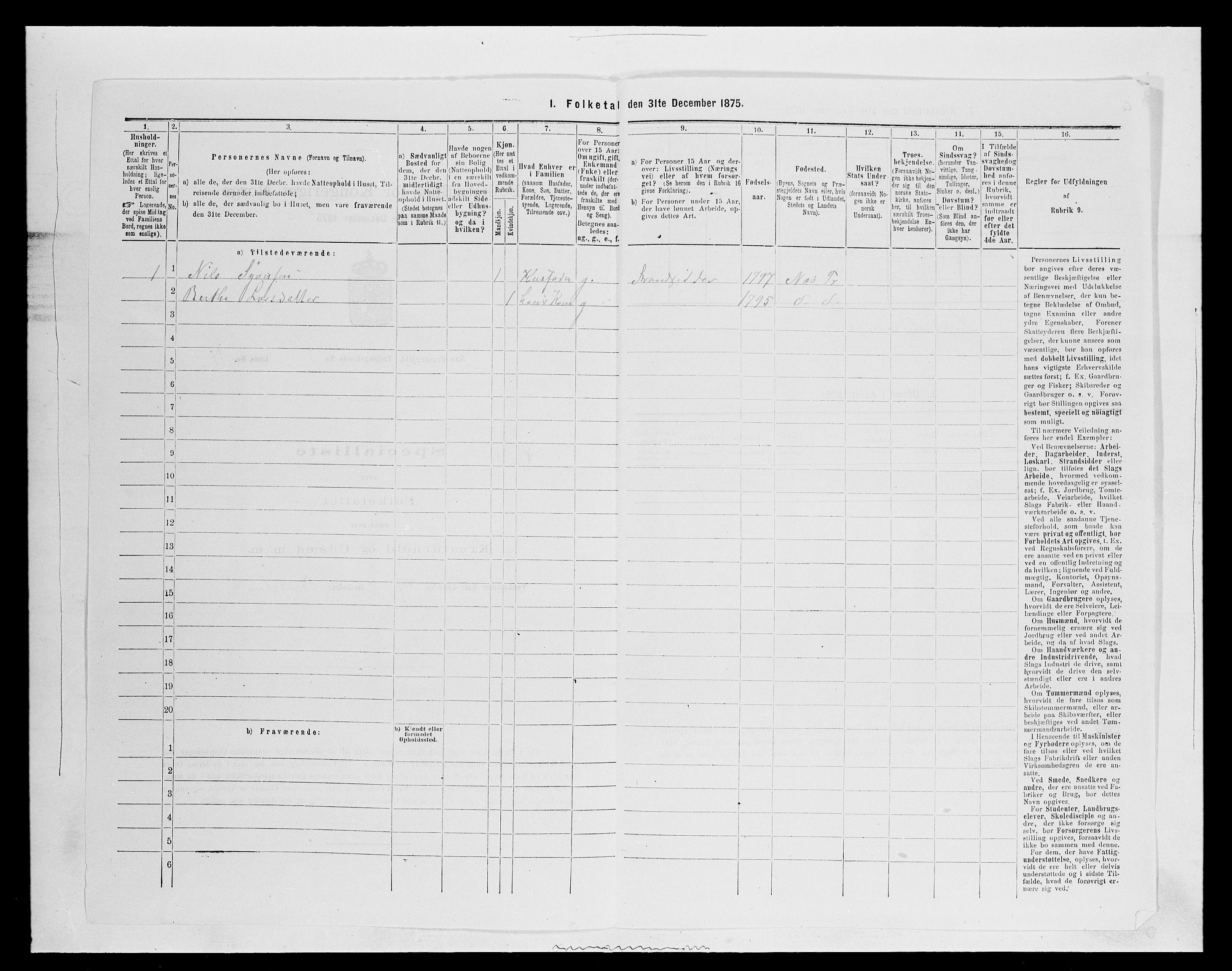 SAH, Folketelling 1875 for 0411P Nes prestegjeld, 1875, s. 631