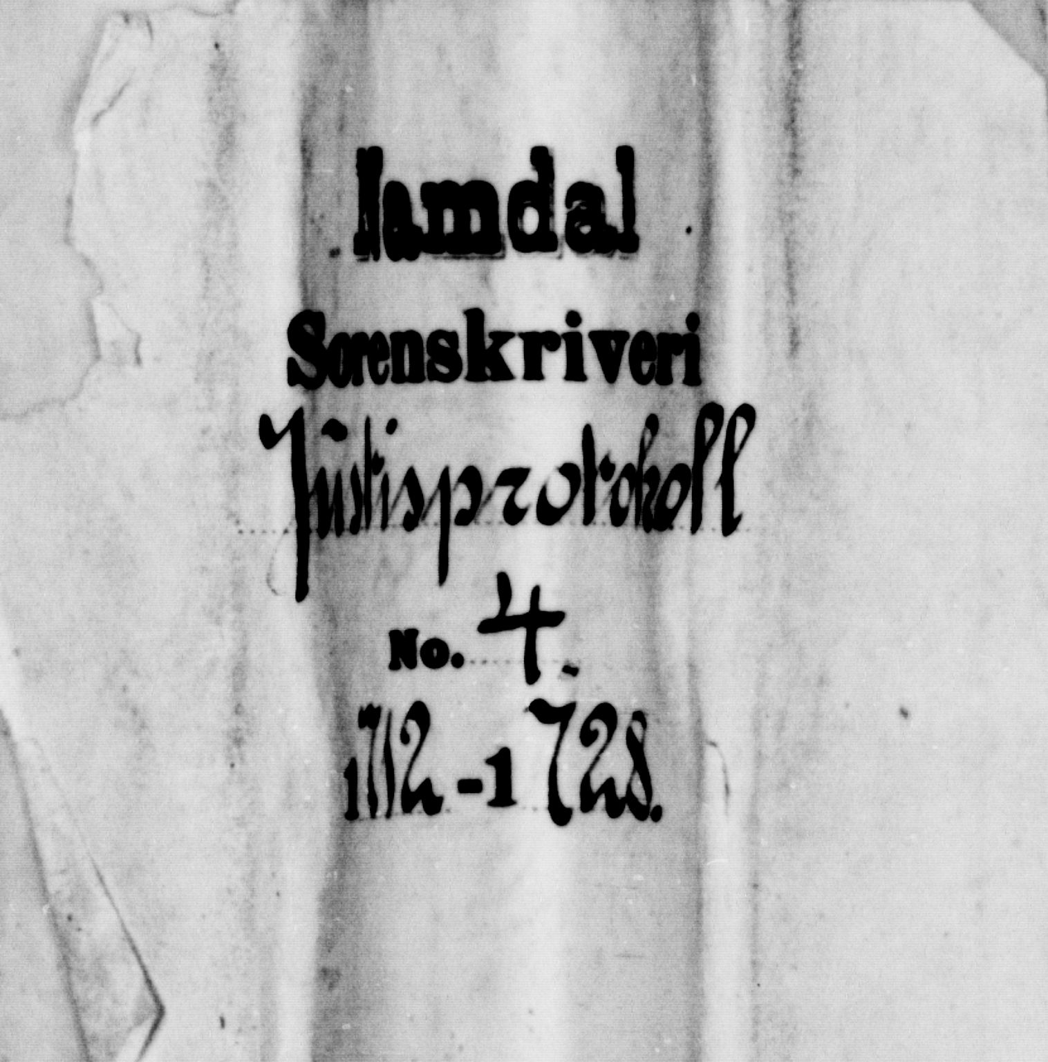 SAT, Namdal sorenskriveri, 1A/1/L0004: Tingbok, 1712-1728