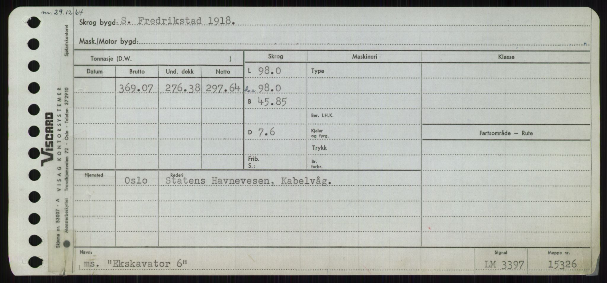 Sjøfartsdirektoratet med forløpere, Skipsmålingen, AV/RA-S-1627/H/Ha/L0002/0001: Fartøy, Eik-Hill / Fartøy, Eik-F, s. 45