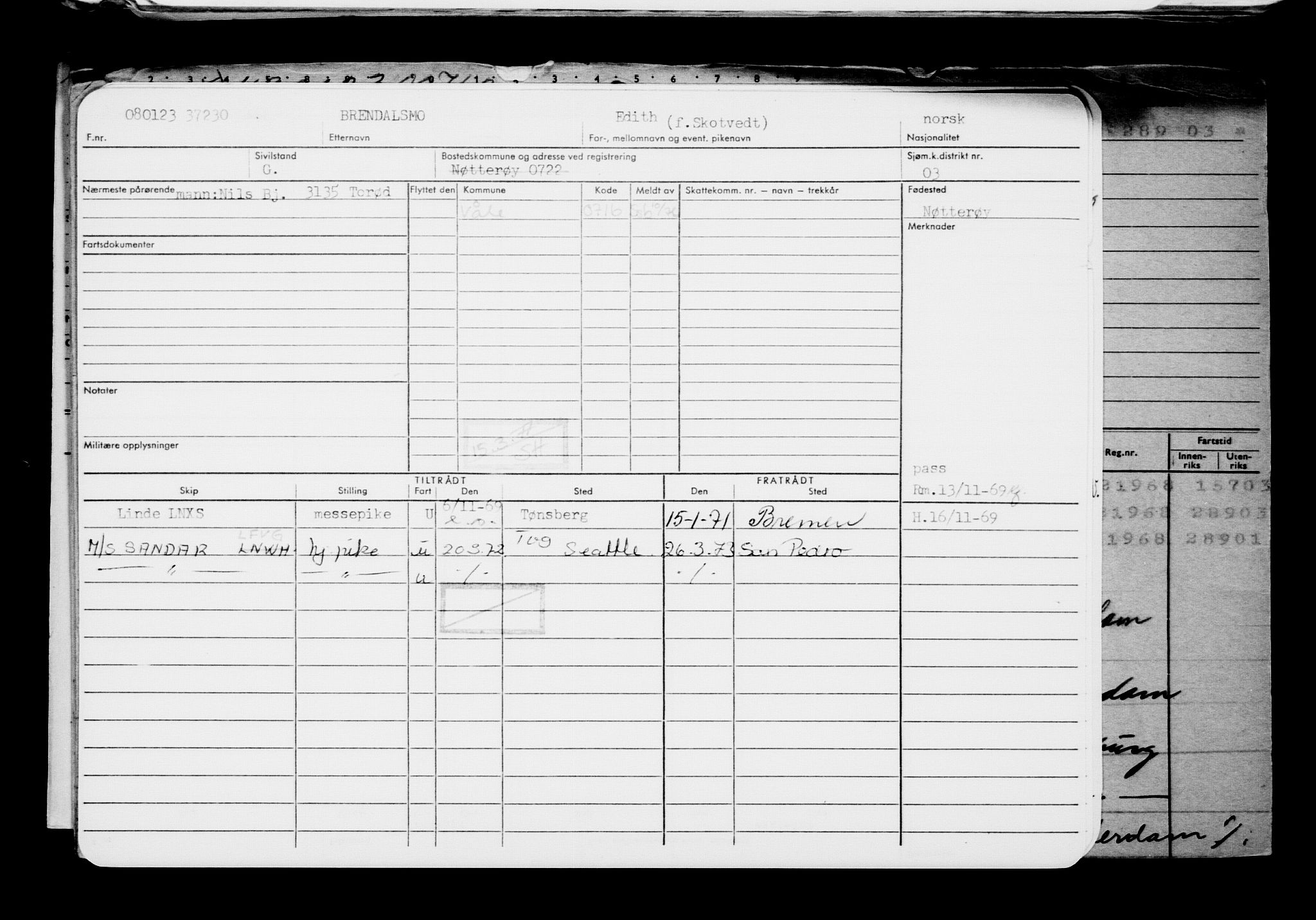 Direktoratet for sjømenn, AV/RA-S-3545/G/Gb/L0214: Hovedkort, 1923, s. 226