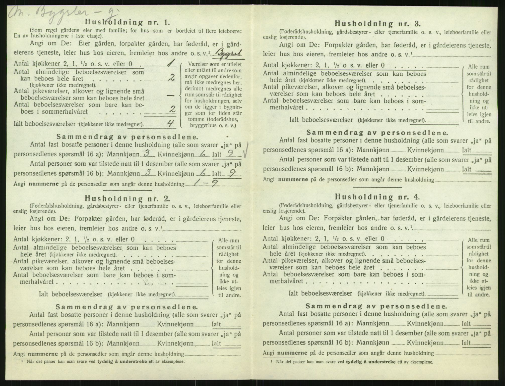 SAT, Folketelling 1920 for 1833 Mo herred, 1920, s. 1023