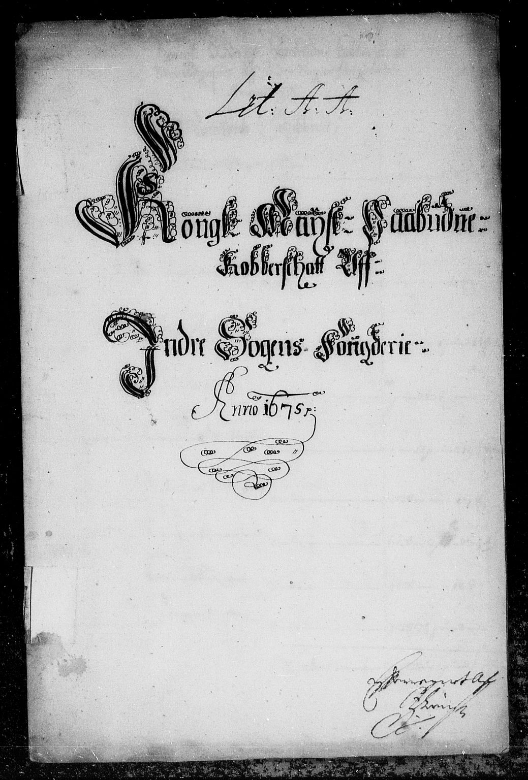 Rentekammeret inntil 1814, Reviderte regnskaper, Stiftamtstueregnskaper, Bergen stiftamt, AV/RA-EA-6043/R/Rc/L0041: Bergen stiftamt, 1672-1677