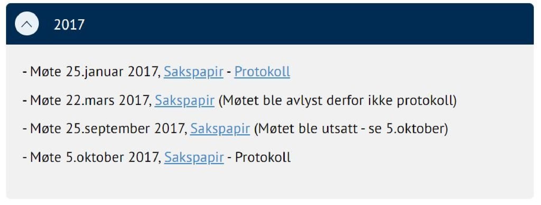Klæbu Kommune, TRKO/KK/11-PSU/L002: Partssammensatt utvalg - Møtedokumenter, 2017, s. 1
