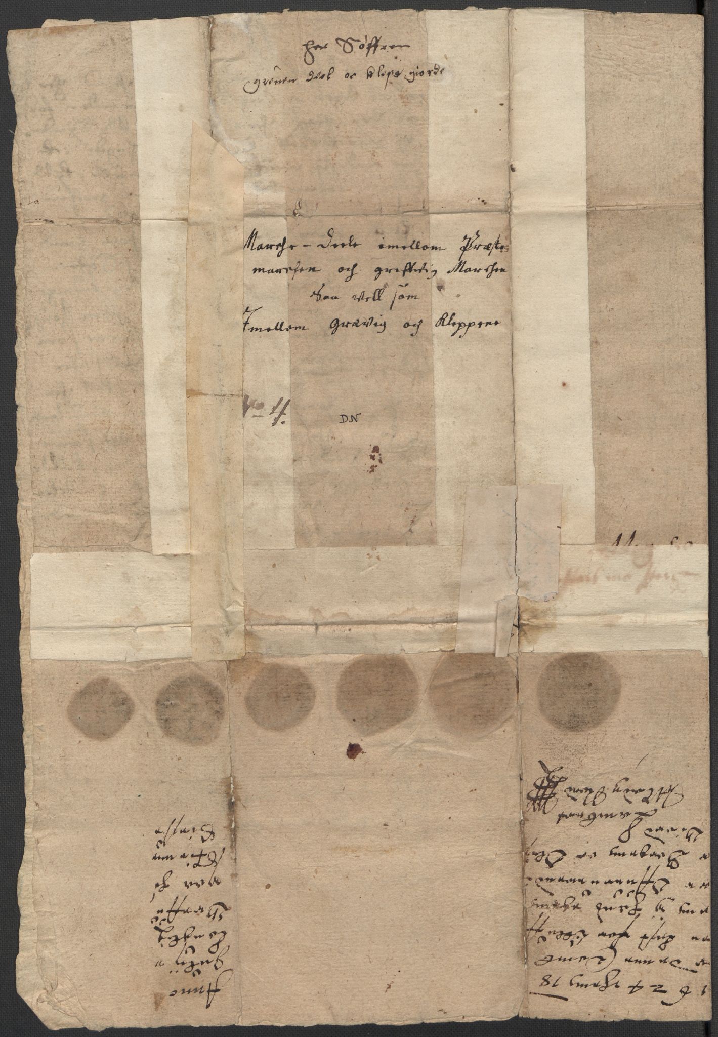 Riksarkivets diplomsamling, AV/RA-EA-5965/F15/L0027: Prestearkiv - Telemark, 1587-1738, s. 19
