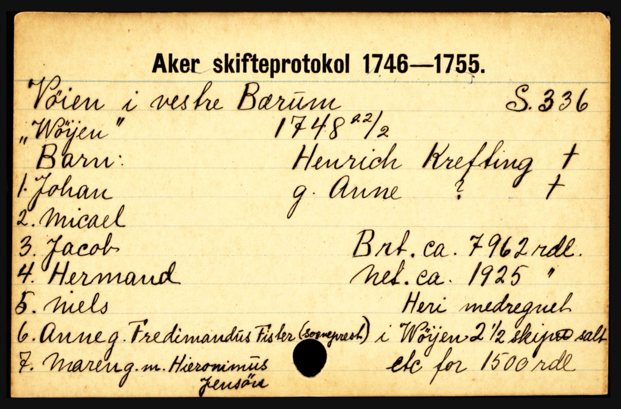Aker sorenskriveri, SAO/A-10895/H, 1656-1820, s. 11907