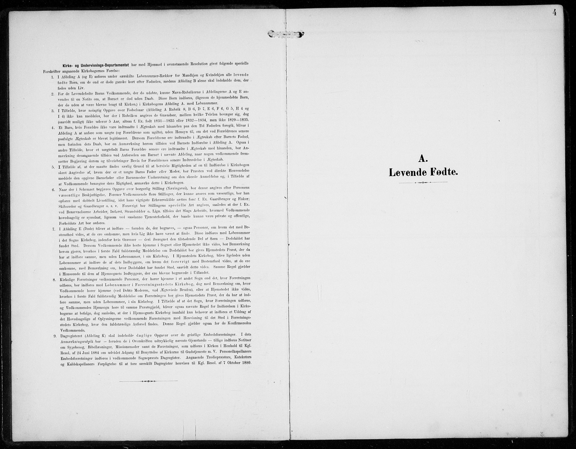 Ullensvang sokneprestembete, AV/SAB-A-78701/H/Hab: Klokkerbok nr. F  1, 1902-1935, s. 4