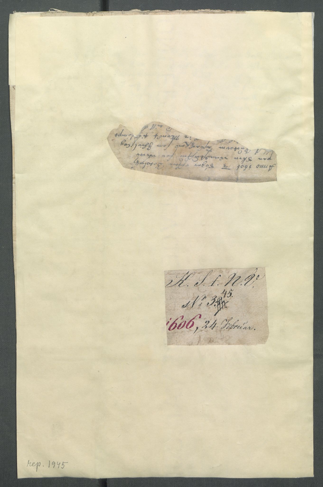 Riksarkivets diplomsamling, AV/RA-EA-5965/F02/L0115: Dokumenter, 1606, s. 23