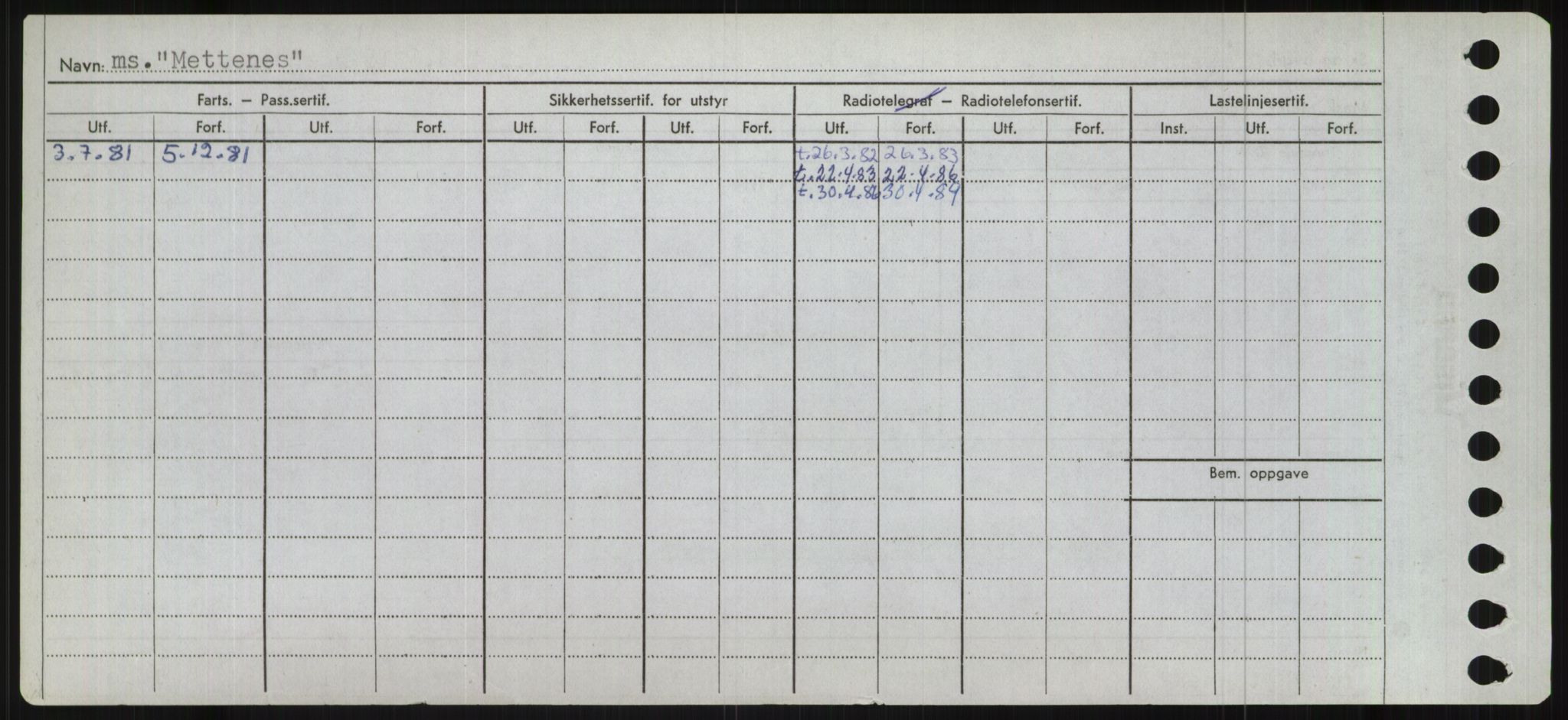 Sjøfartsdirektoratet med forløpere, Skipsmålingen, AV/RA-S-1627/H/Ha/L0004/0001: Fartøy, Mas-R / Fartøy, Mas-Odd, s. 104