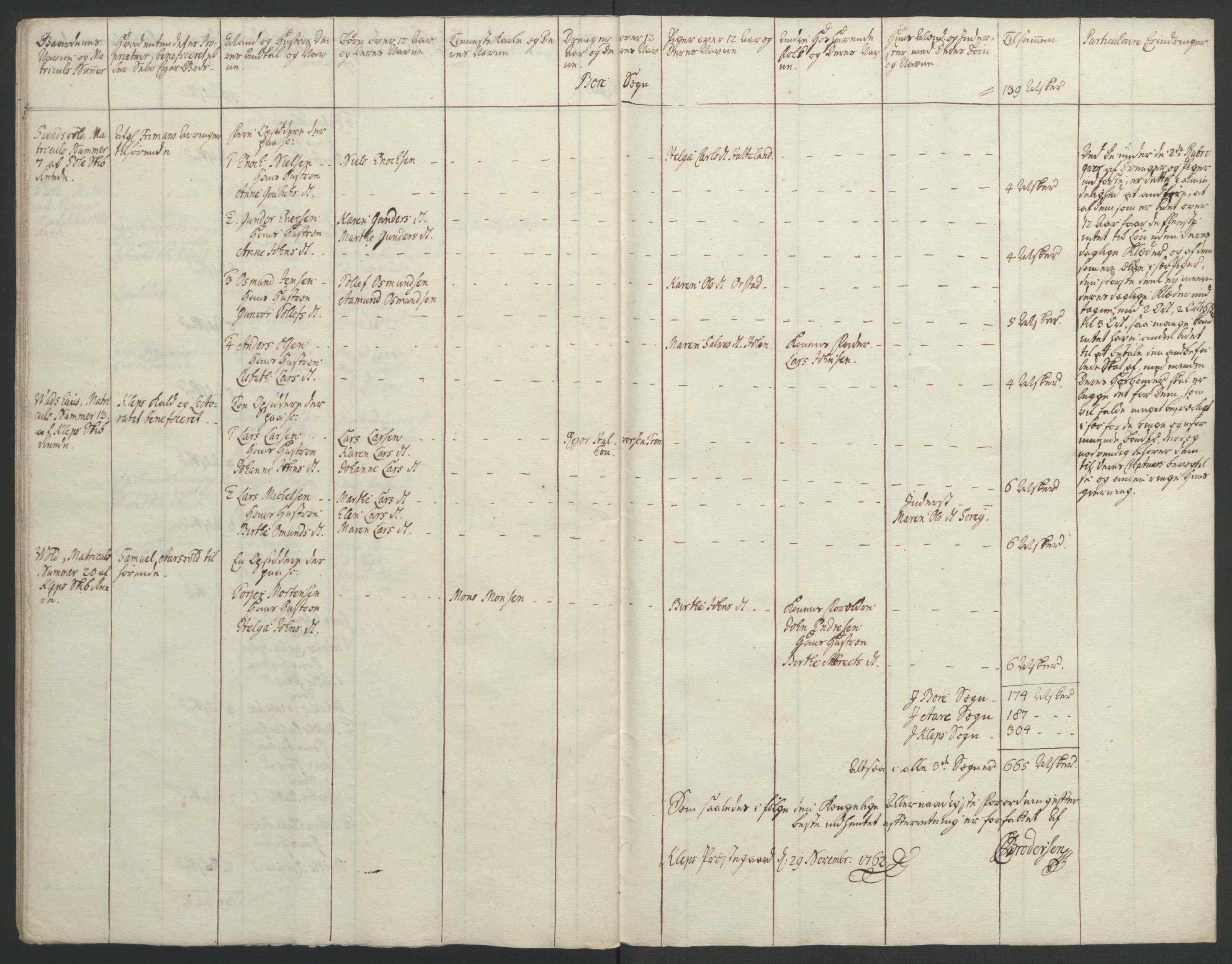 Rentekammeret inntil 1814, Realistisk ordnet avdeling, AV/RA-EA-4070/Ol/L0015/0002: [Gg 10]: Ekstraskatten, 23.09.1762. Stavanger by, Jæren og Dalane, Bergen / Jæren og Dalane, 1762-1764, s. 61
