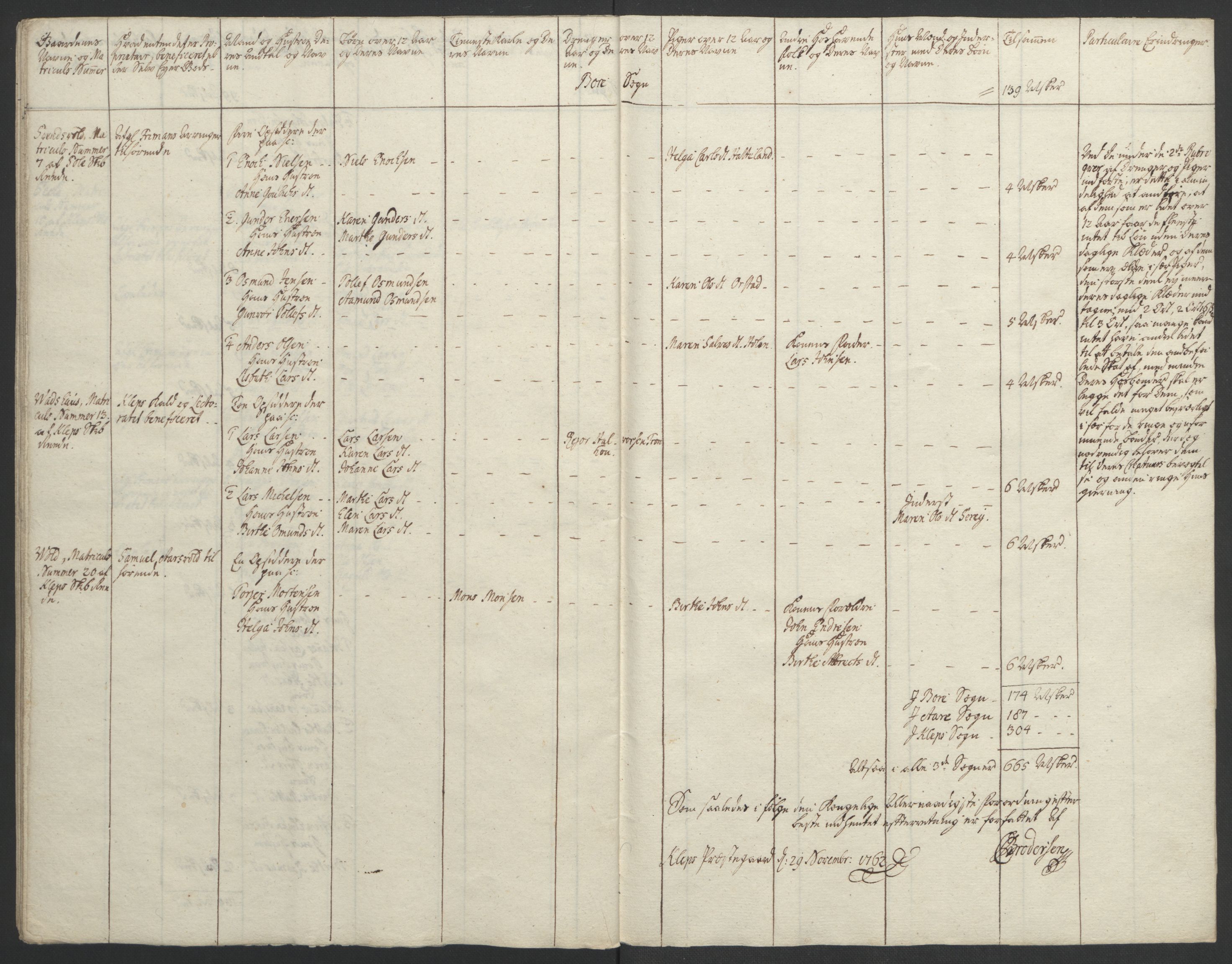 Rentekammeret inntil 1814, Realistisk ordnet avdeling, RA/EA-4070/Ol/L0015/0002: [Gg 10]: Ekstraskatten, 23.09.1762. Stavanger by, Jæren og Dalane, Bergen / Jæren og Dalane, 1762-1764, s. 61