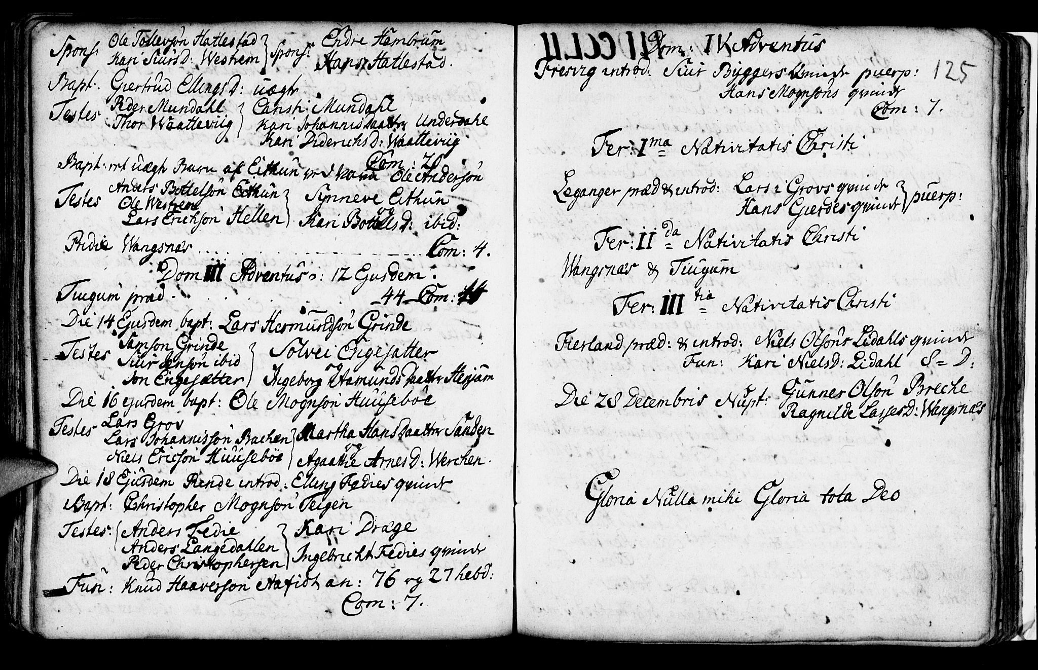 Leikanger sokneprestembete, SAB/A-81001: Ministerialbok nr. A 2, 1735-1756, s. 125