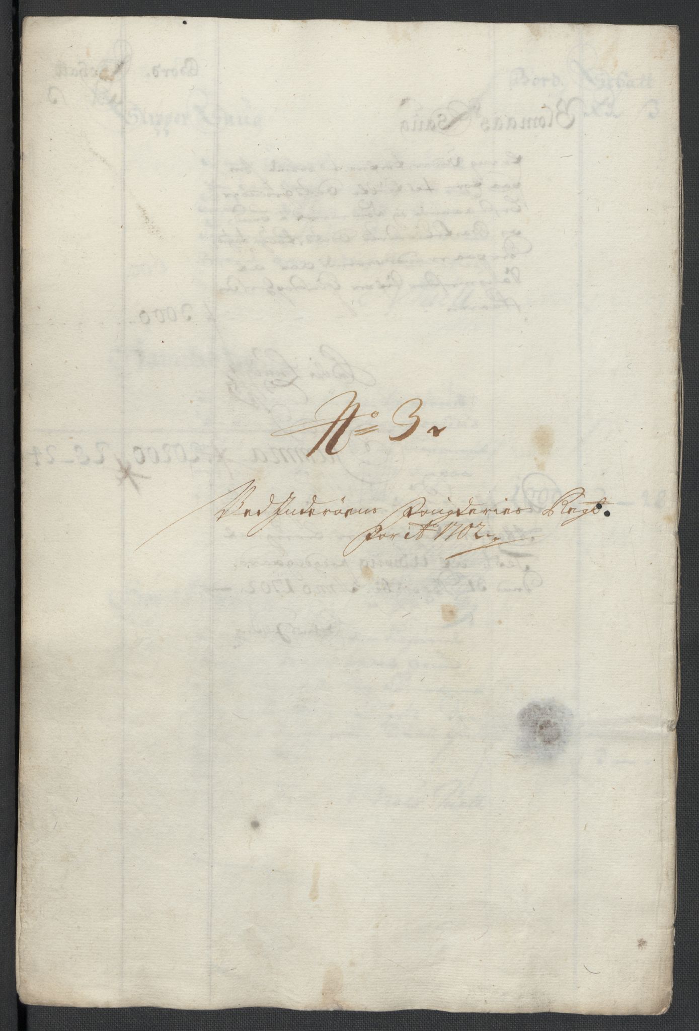 Rentekammeret inntil 1814, Reviderte regnskaper, Fogderegnskap, AV/RA-EA-4092/R63/L4312: Fogderegnskap Inderøy, 1701-1702, s. 348